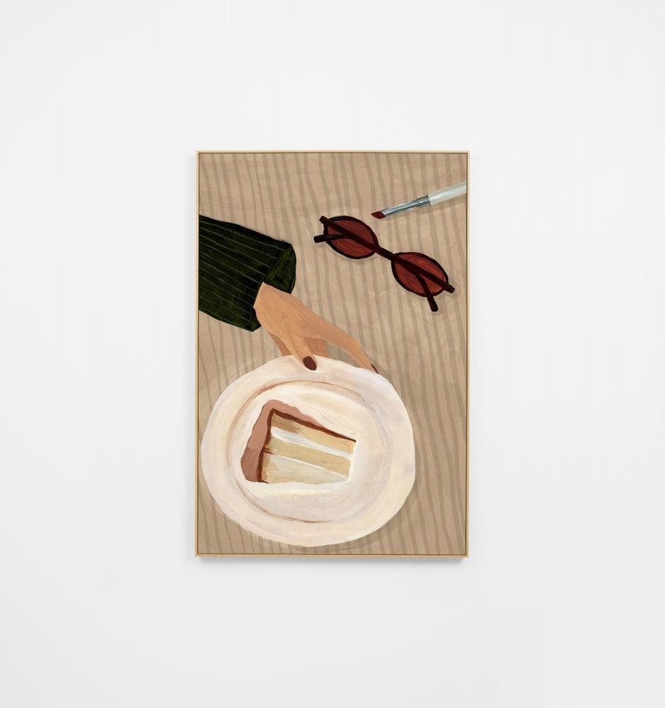 Sweet Treat Natural Canvas 60x90cm-Wall Decor-Middle of Nowhere-The Bay Room
