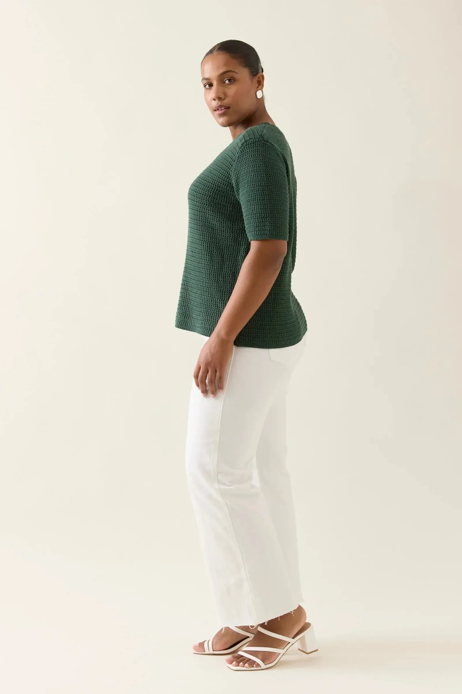 Sylvie Knit Tshirt - Myrtle-Isle Of Mine-The Bay Room