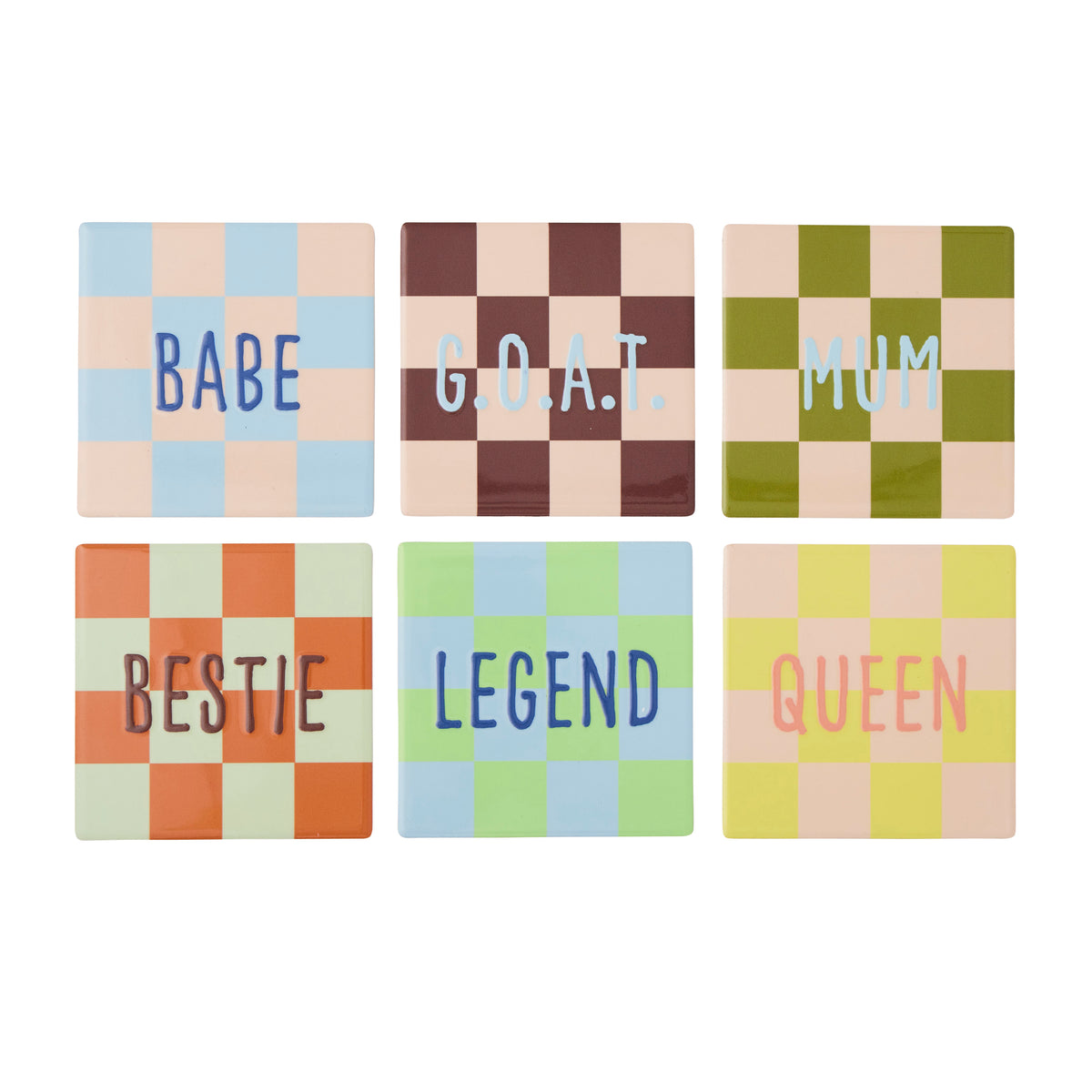 Moniker Ceramic Coaster 10cm