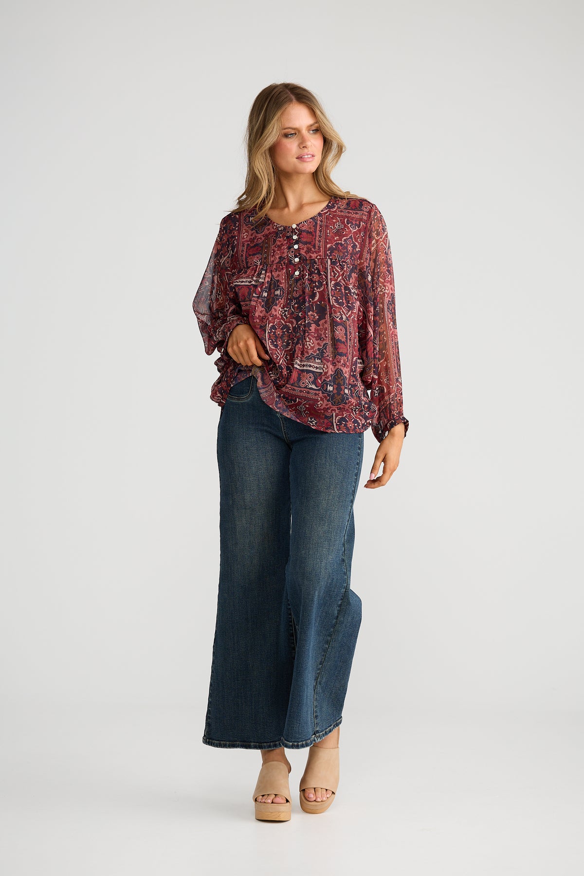 Talia Top - Mystic Weave-Tops-Talisman-The Bay Room