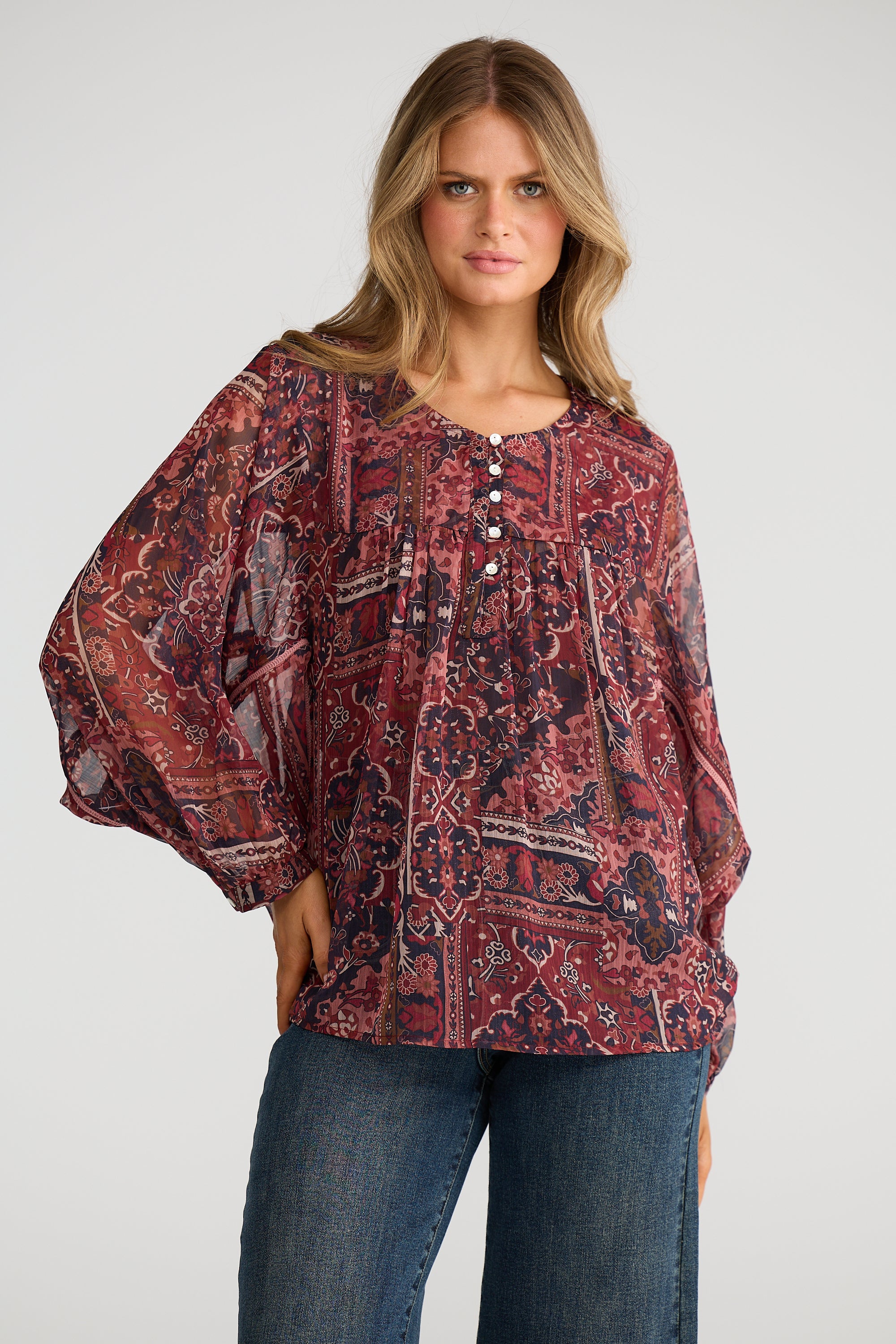 Talia Top - Mystic Weave-Tops-Talisman-The Bay Room