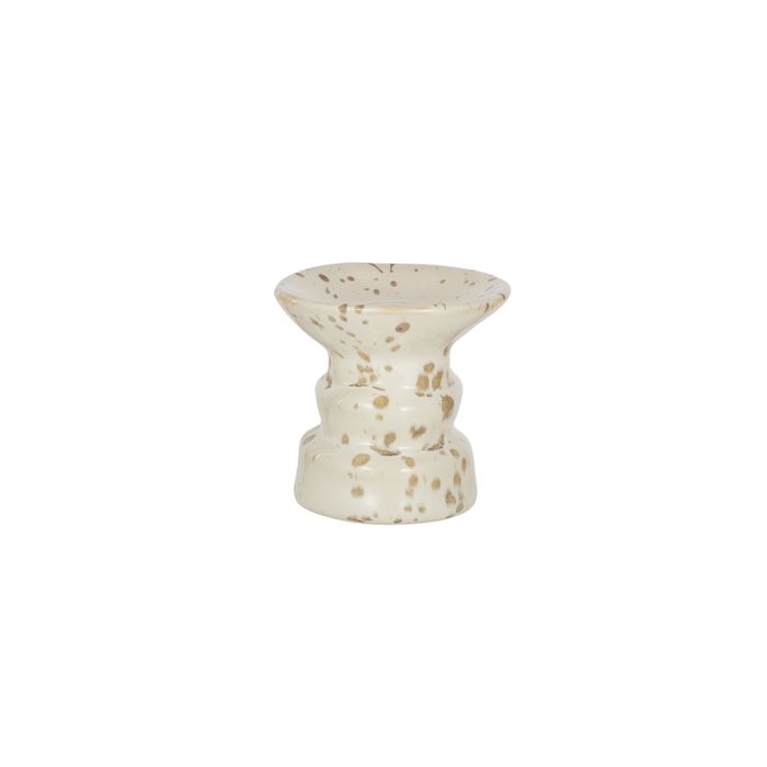 Tangier Ceramic Candleholder 11x11cm-Decor Items-Coast To Coast Home-The Bay Room
