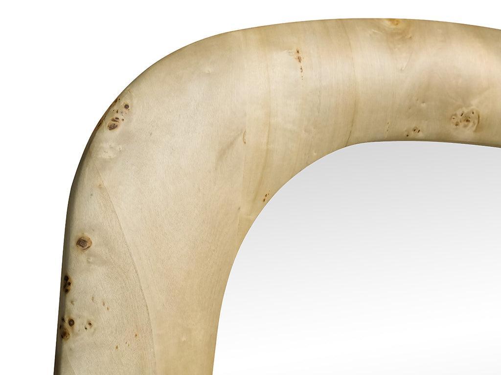 Tasmin Mirror 180x80cm - Burl Veneer-Mirrors-Robert Mark-The Bay Room