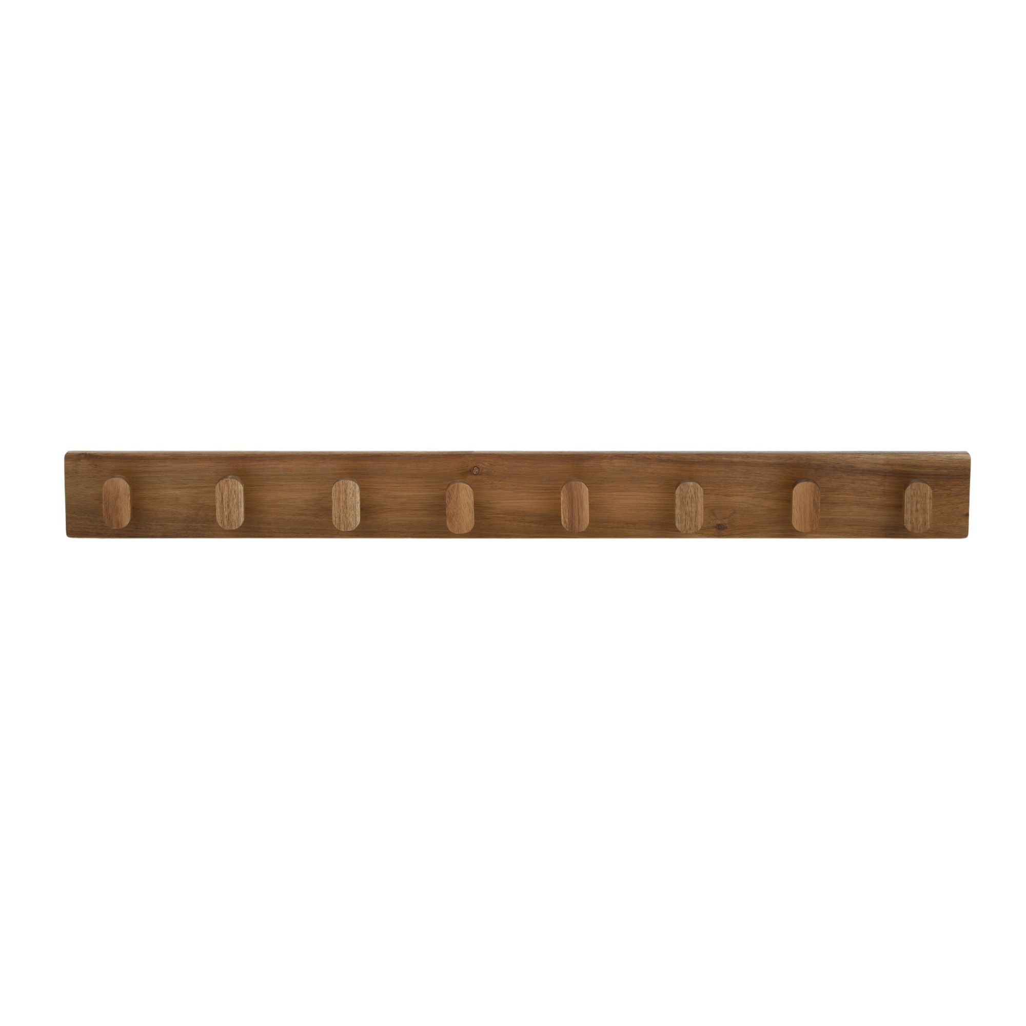 Tessa Wood Wall Hook 80x7.6cm Natural-Wall Decor-Coast To Coast Home-The Bay Room