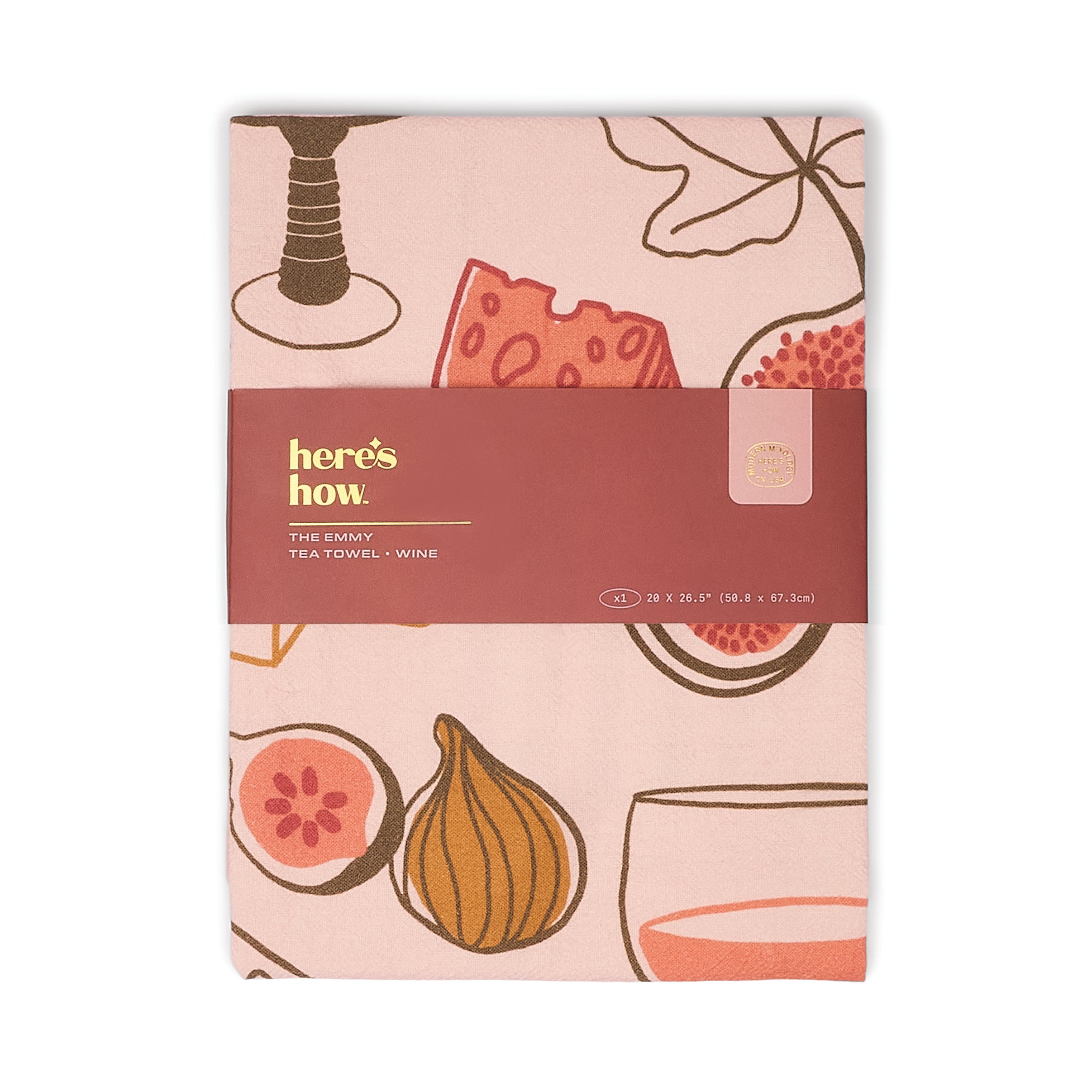 The Emmy Tea Towel - Wine-Dining & Entertaining-Here's How-The Bay Room
