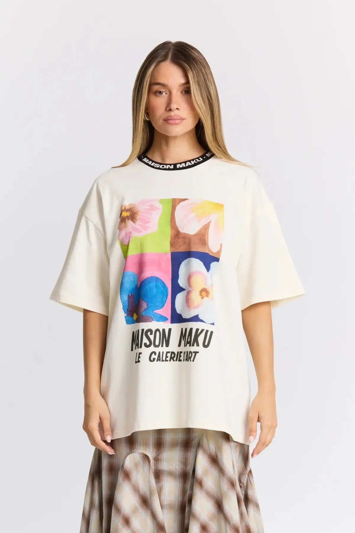 The Gallerie Oversized Tee-Tops-Maku Studios-The Bay Room