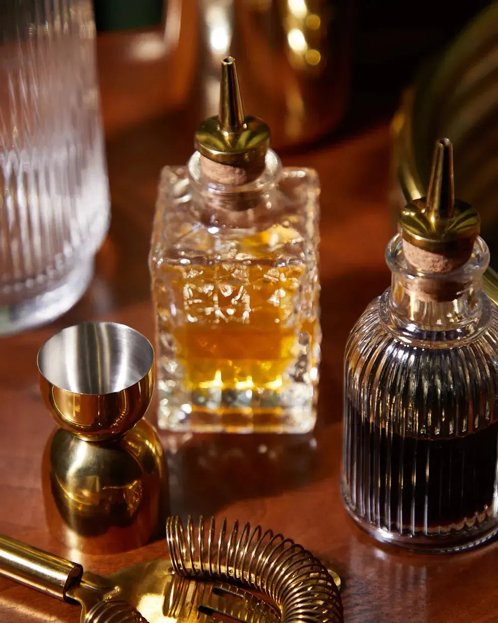 The Gio Bitters Bottles - Set of 2-Dining & Entertaining-Here's How-The Bay Room