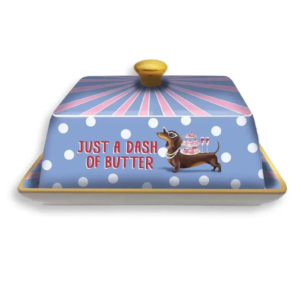 The Great Spread Butter Dish Dash In Gift Box-Dining & Entertaining-DWBH-The Bay Room