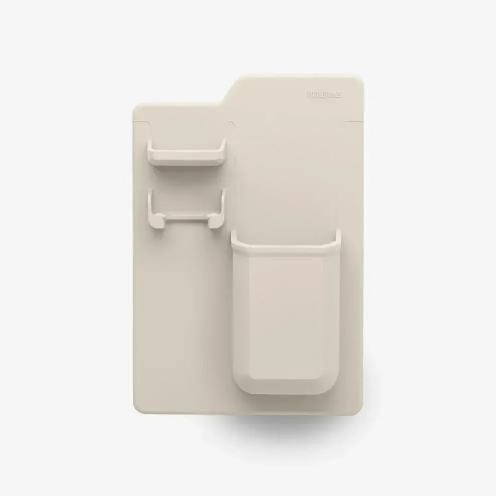 The Harvey Toothbrush & Razor Holder - Sand-Beauty & Well-Being-Tooletries-The Bay Room