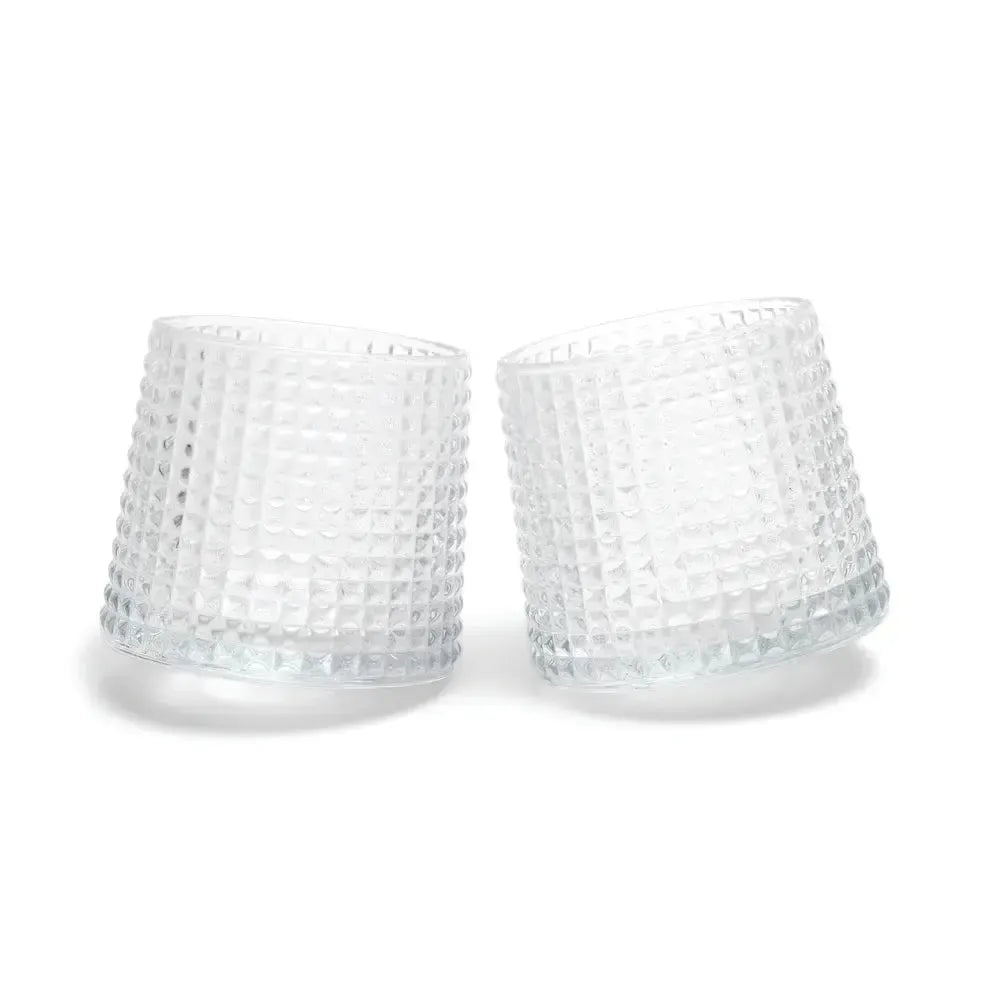 The Lola Revolving Rocks Glass - Set of 2-Dining & Entertaining-Here's How-The Bay Room