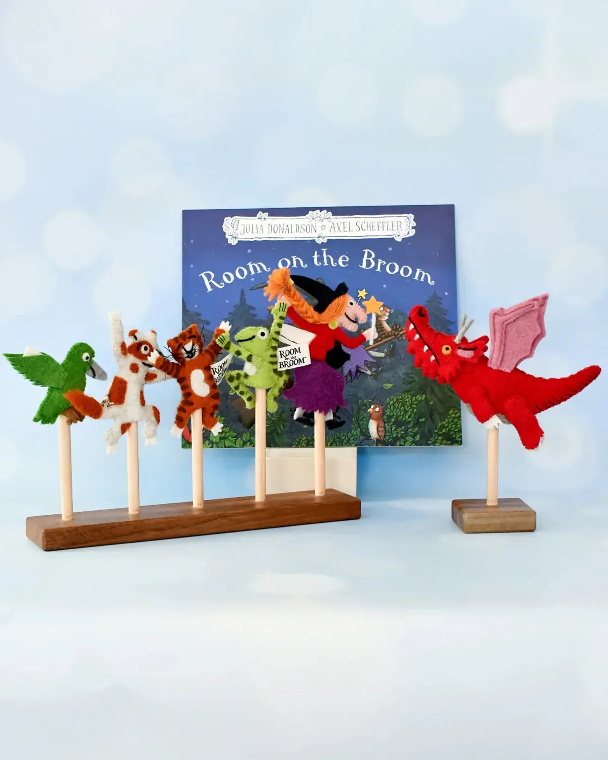 The Room On The Broom Finger Puppets Set-Toys-Tara Treasures-The Bay Room