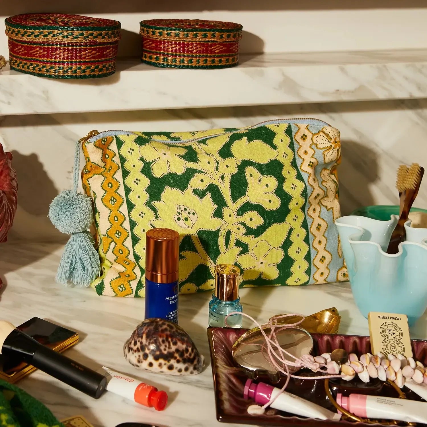 Thea Cosmetic Bag-Beauty & Well-Being-Sage & Clare-The Bay Room