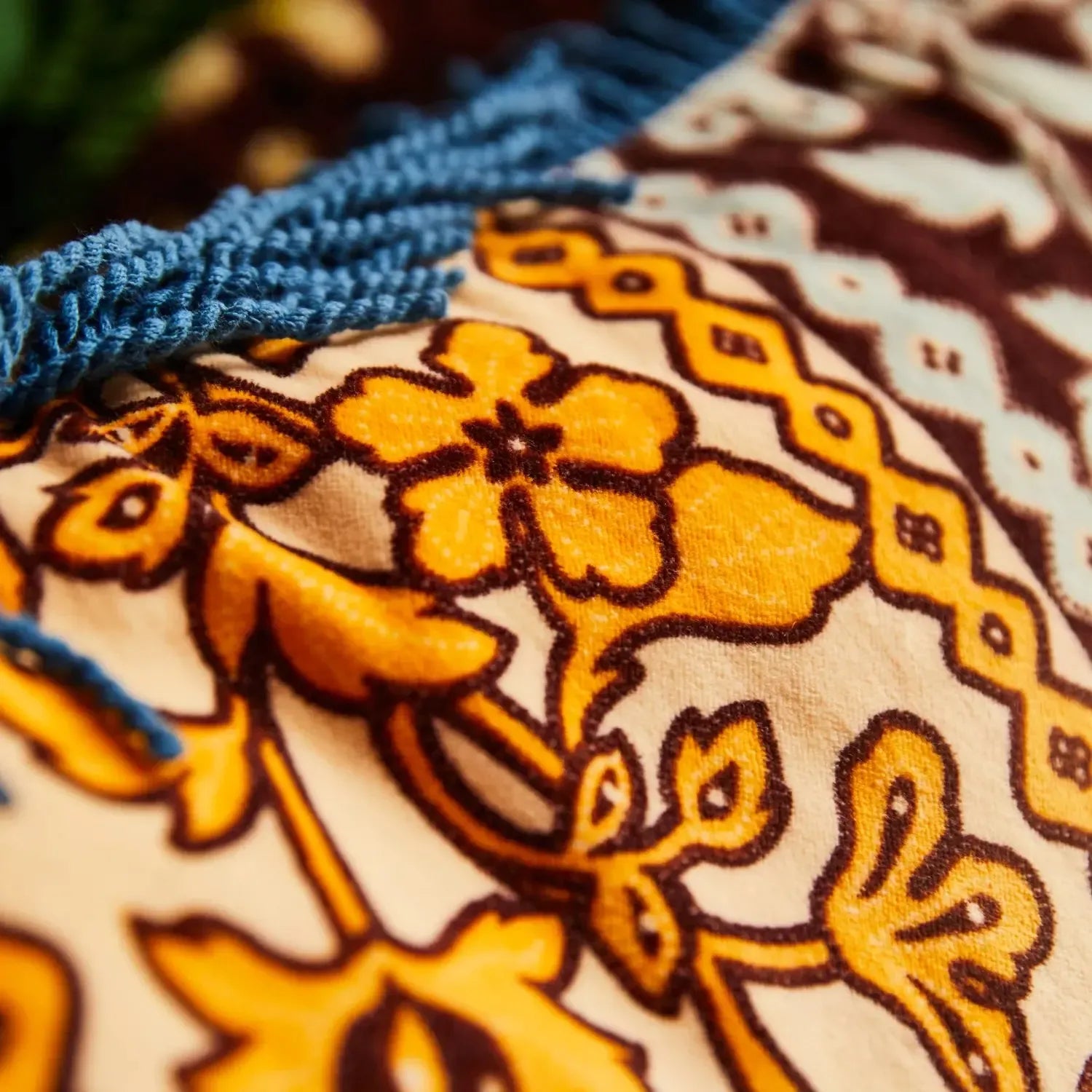 Thea Velvet Cushion - Azure-Soft Furnishings-Sage & Clare-The Bay Room