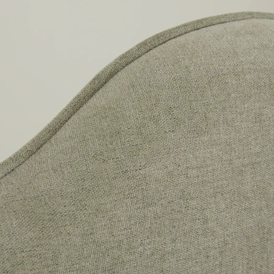 Tide Sage Green Bedhead Queen 173x10.5x135cm-Soft Furnishings-Madras Link-The Bay Room