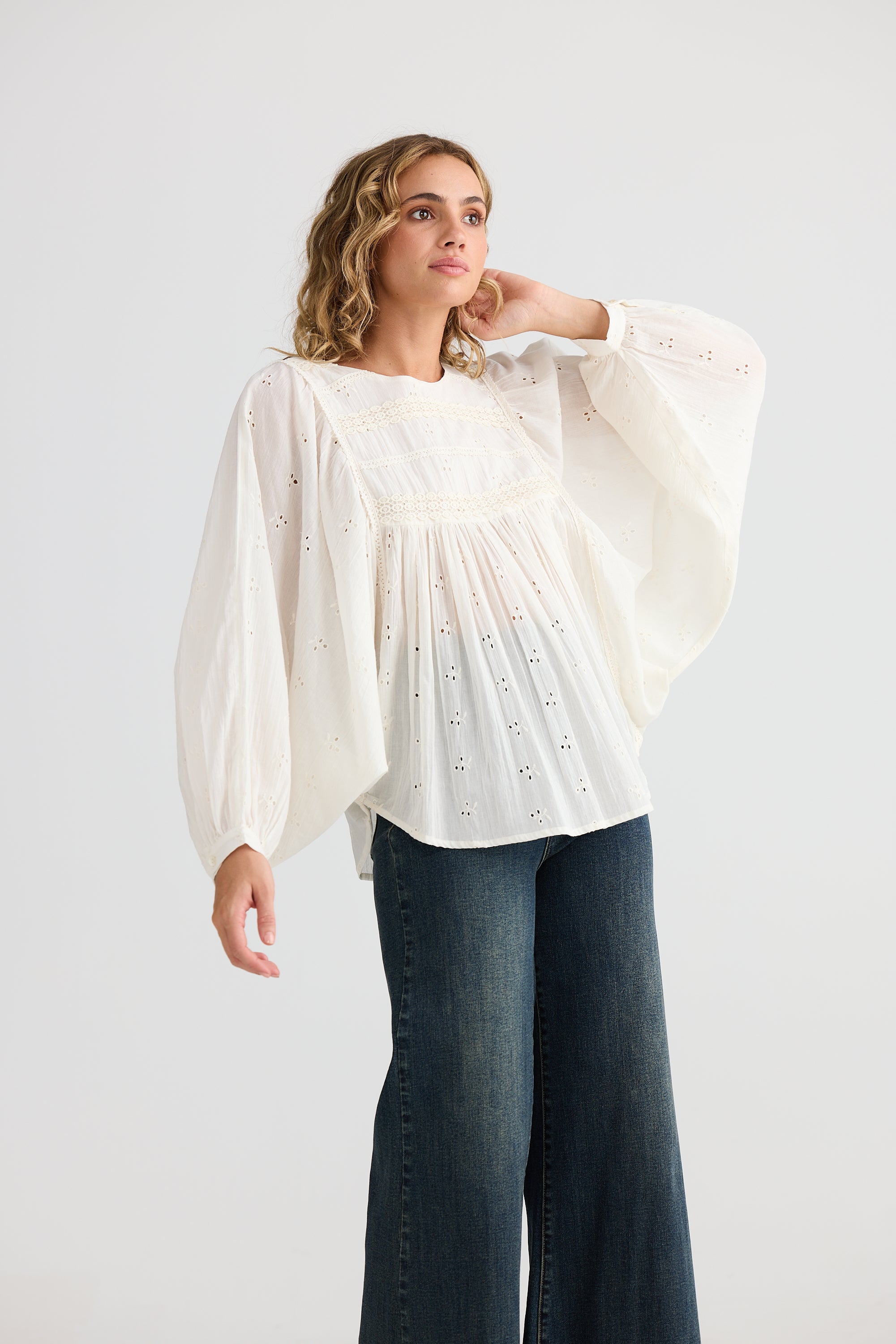 Tinker Top - Off White-Talisman-The Bay Room