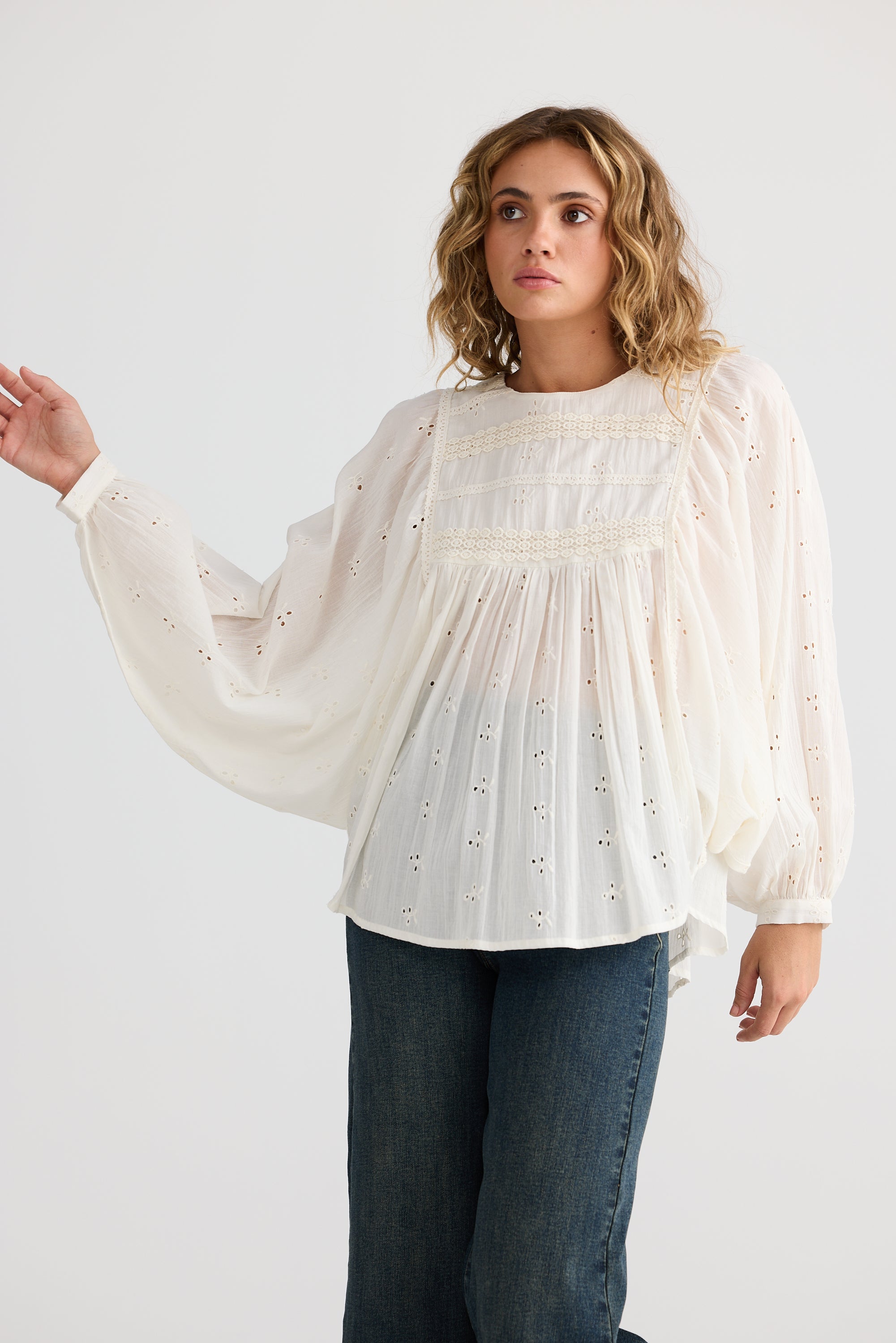 Tinker Top - Off White-Talisman-The Bay Room