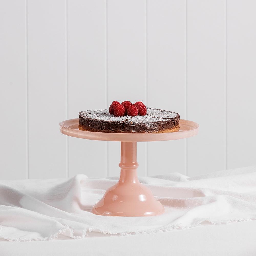 Torte Cake Stand 25x15.5cm Blush-Dining & Entertaining-Ecology-The Bay Room