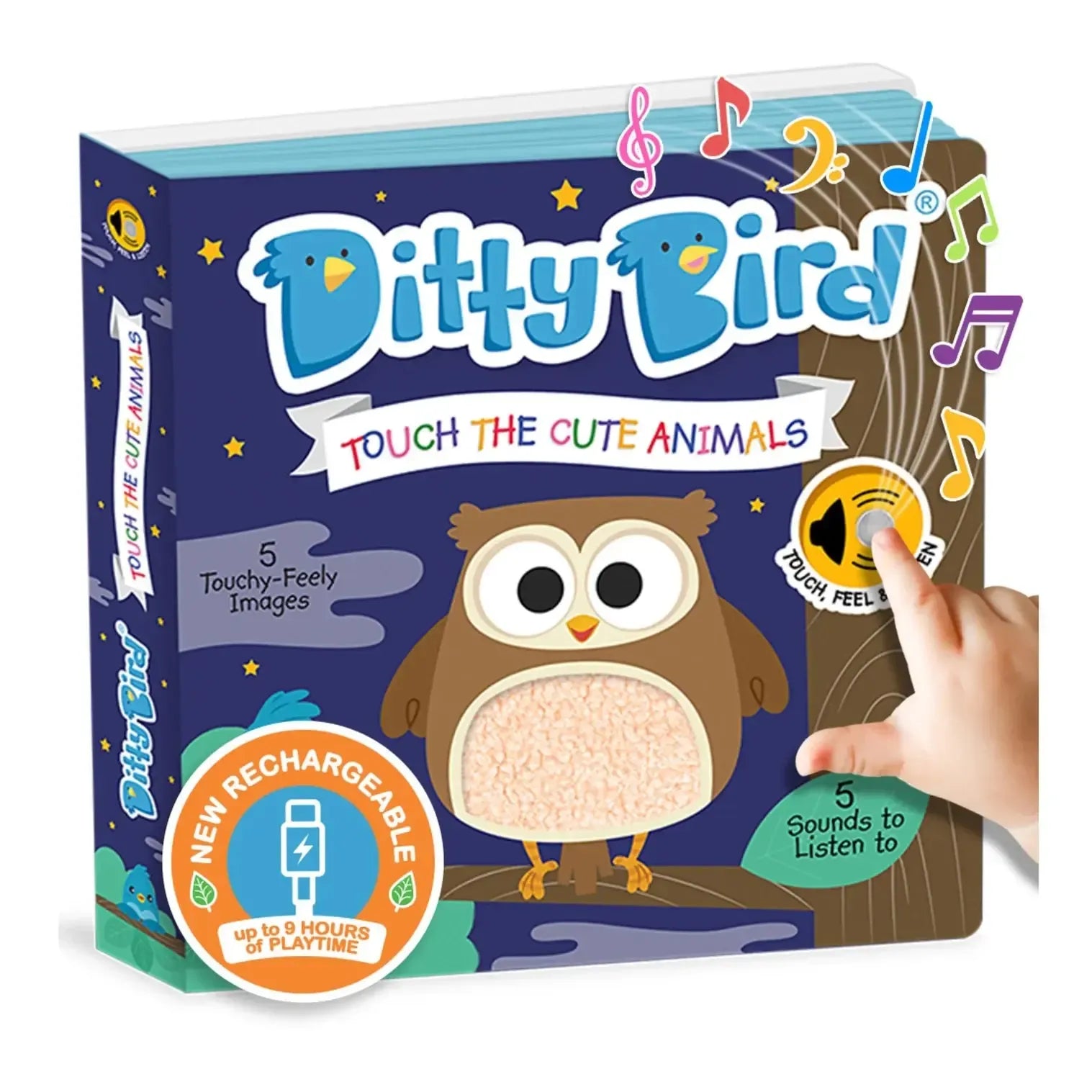 Touch the Cute Animals-Nursery & Nurture-Ditty Bird-The Bay Room