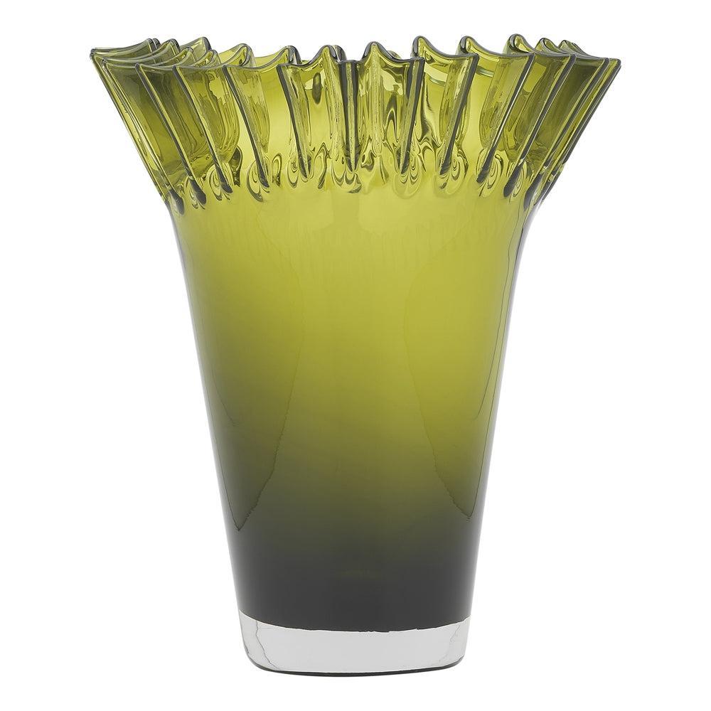Tousle Fluted Vase 29cm Meadow-Pots, Planters & Vases-Ecology-The Bay Room