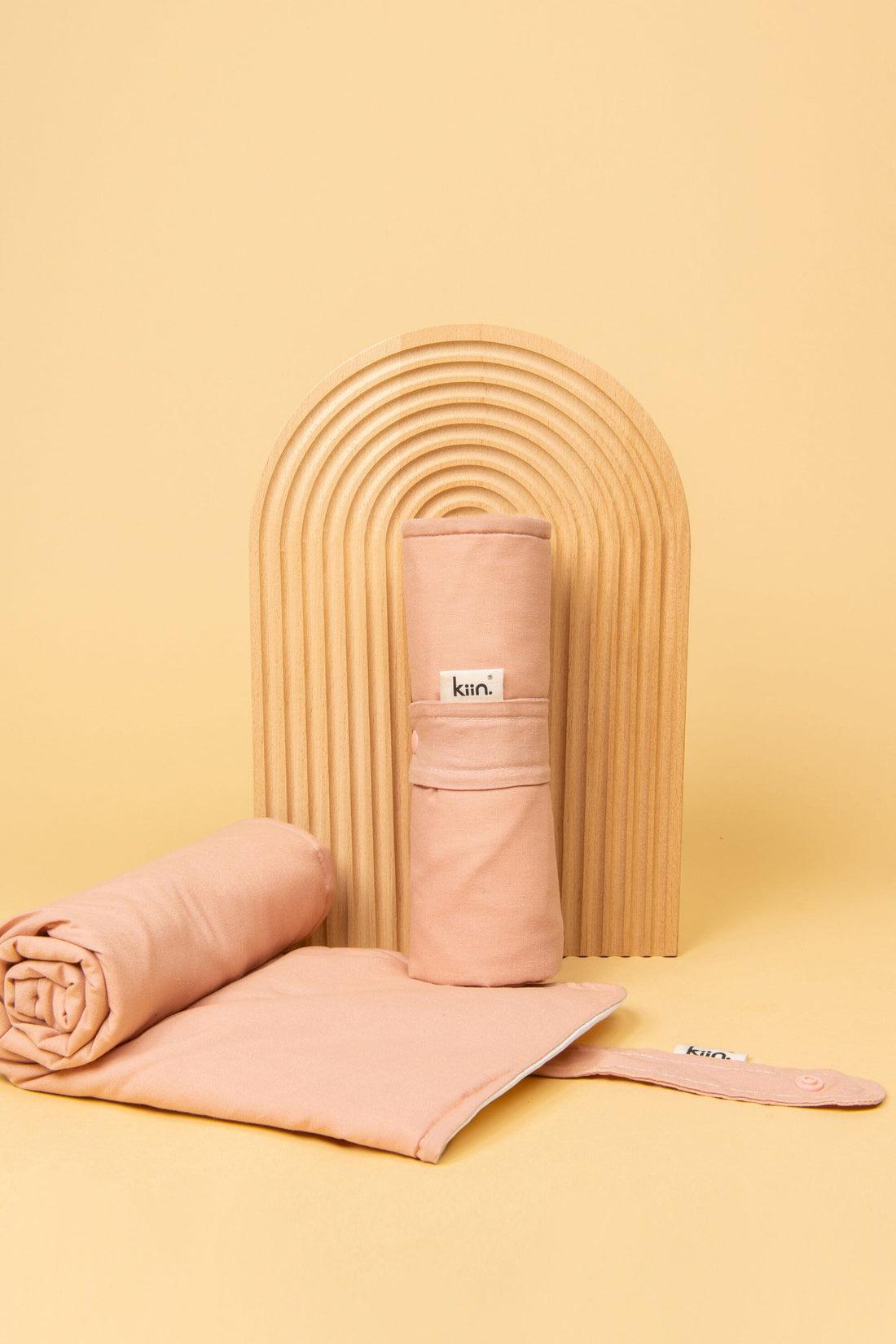 Travel Change Mat-Nursery & Nurture-Kiin-Dusty Rose-The Bay Room