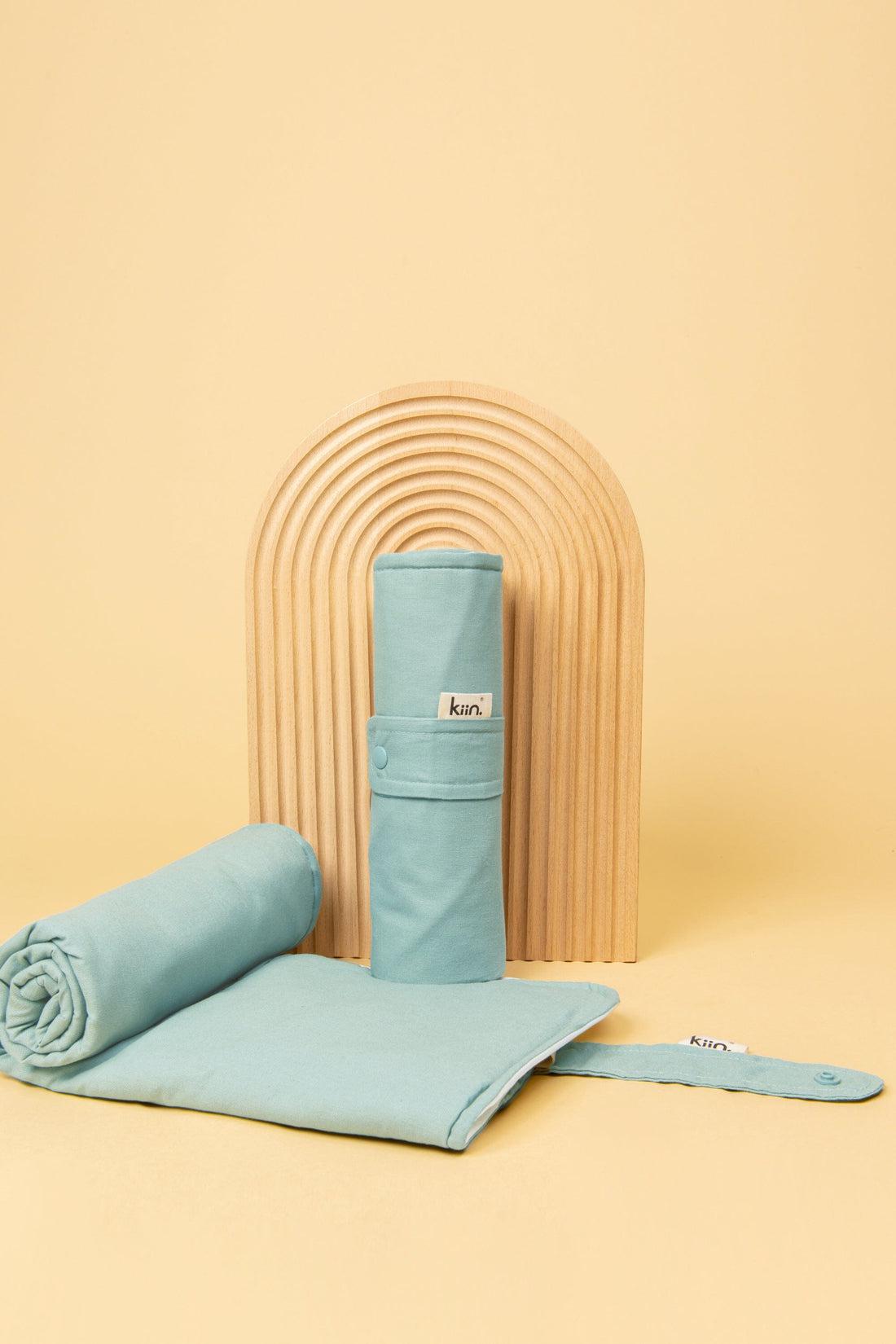 Travel Change Mat-Nursery & Nurture-Kiin-Mist-The Bay Room