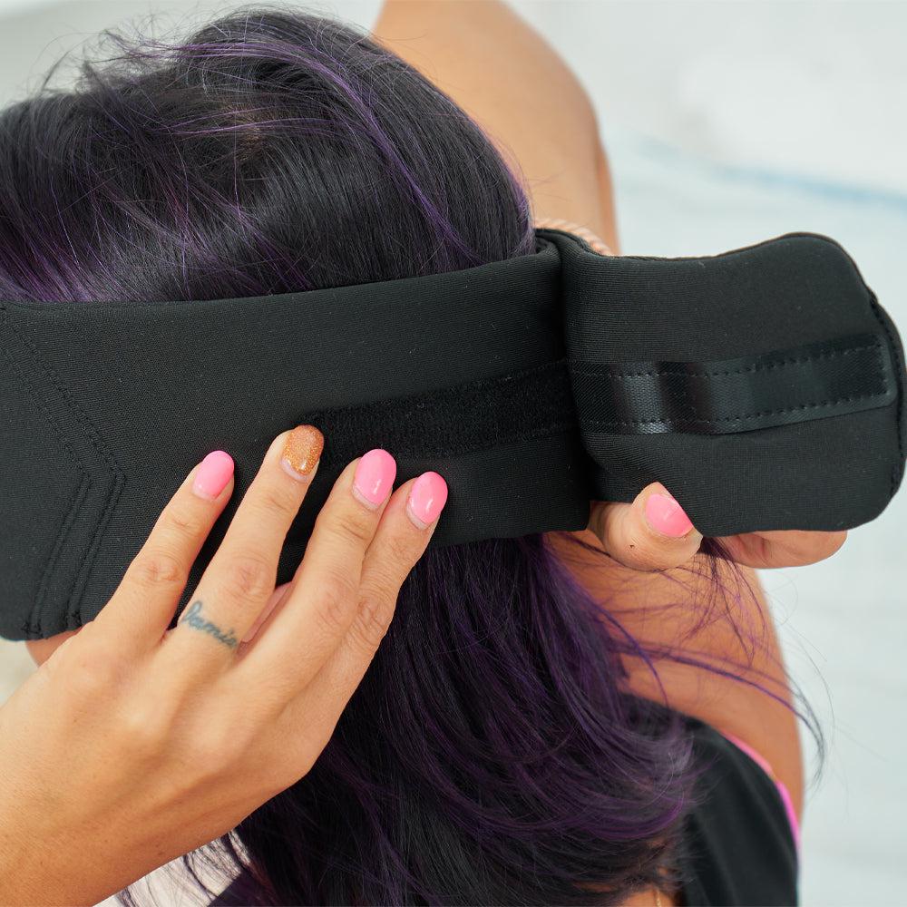 Travel Sleep Mask - Black-Travel & Outdoors-Annabel Trends-The Bay Room
