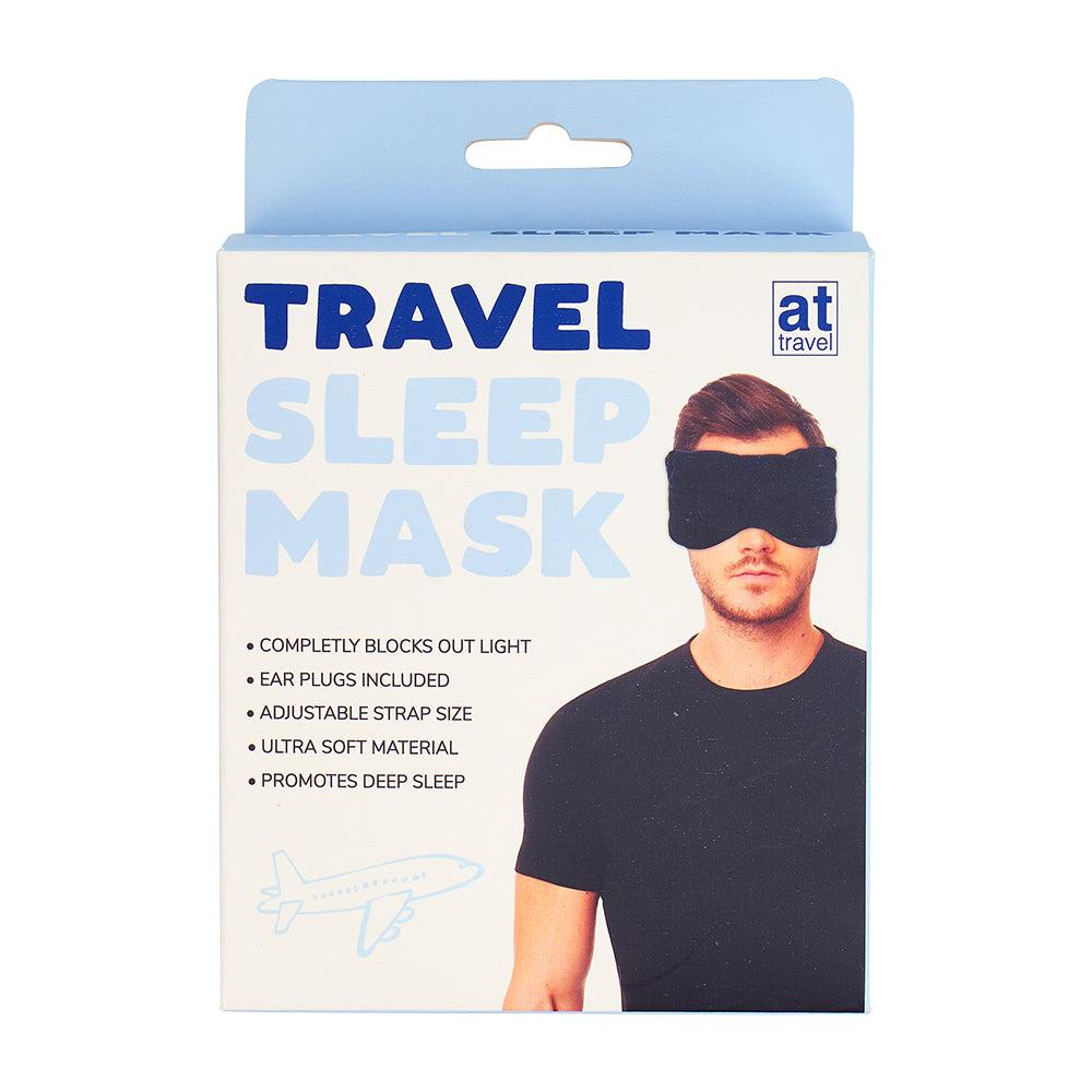 Travel Sleep Mask - Black-Travel & Outdoors-Annabel Trends-The Bay Room