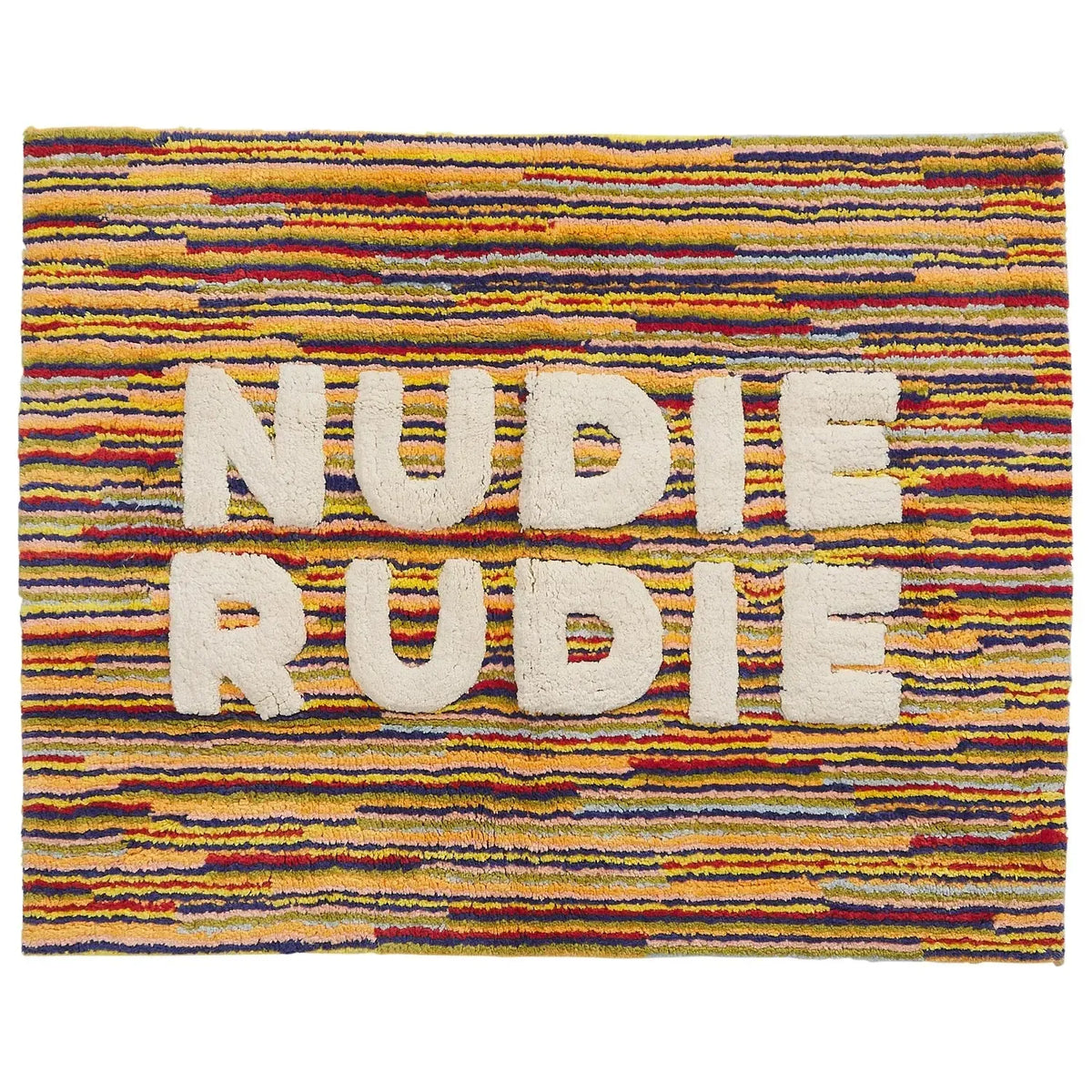 Tula Nudie Bath Mat - Burnt Sienna-Soft Furnishings-Sage & Clare-The Bay Room