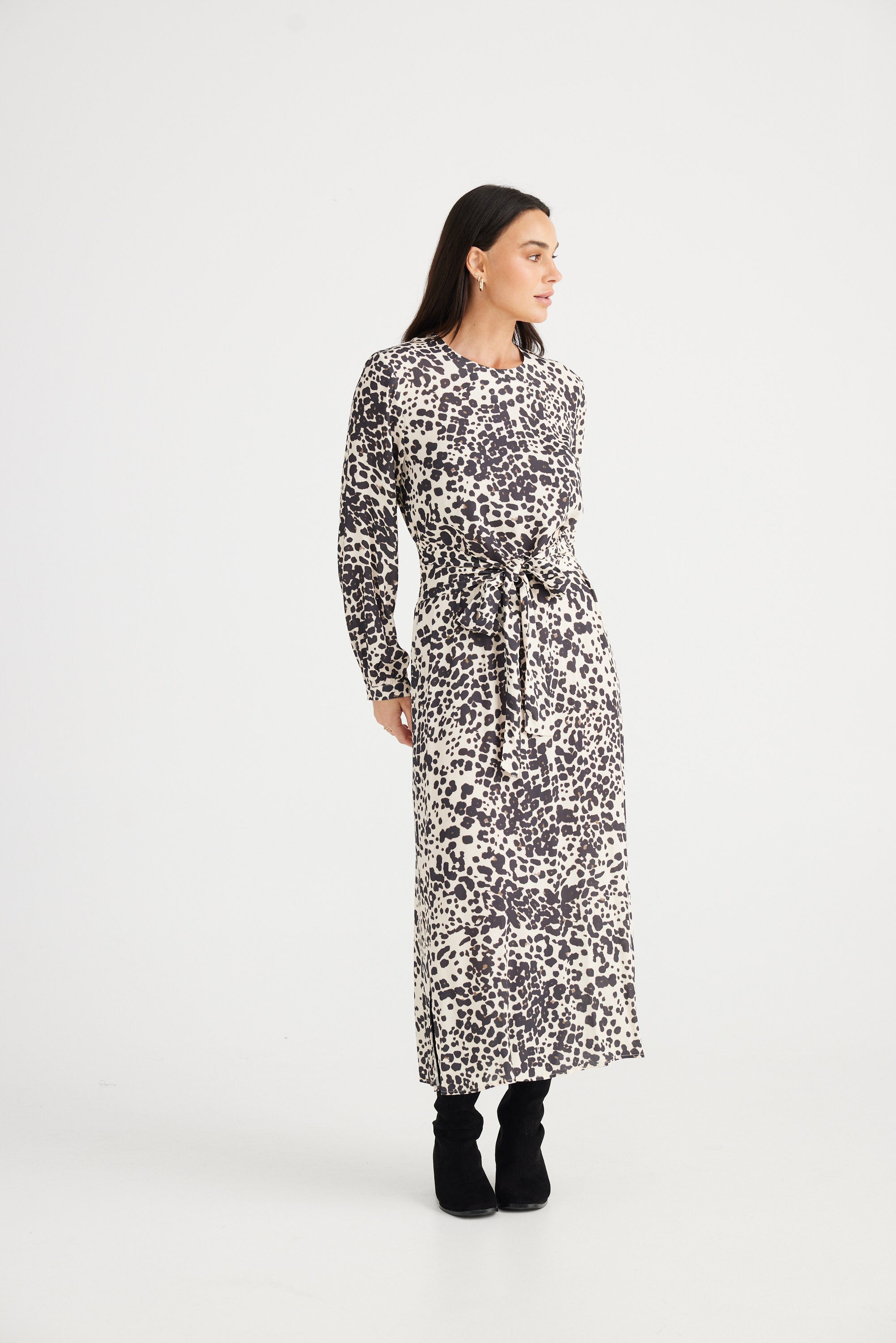 Turning Point Long Sleeve Dress - Element-Dresses-Brave & True-The Bay Room