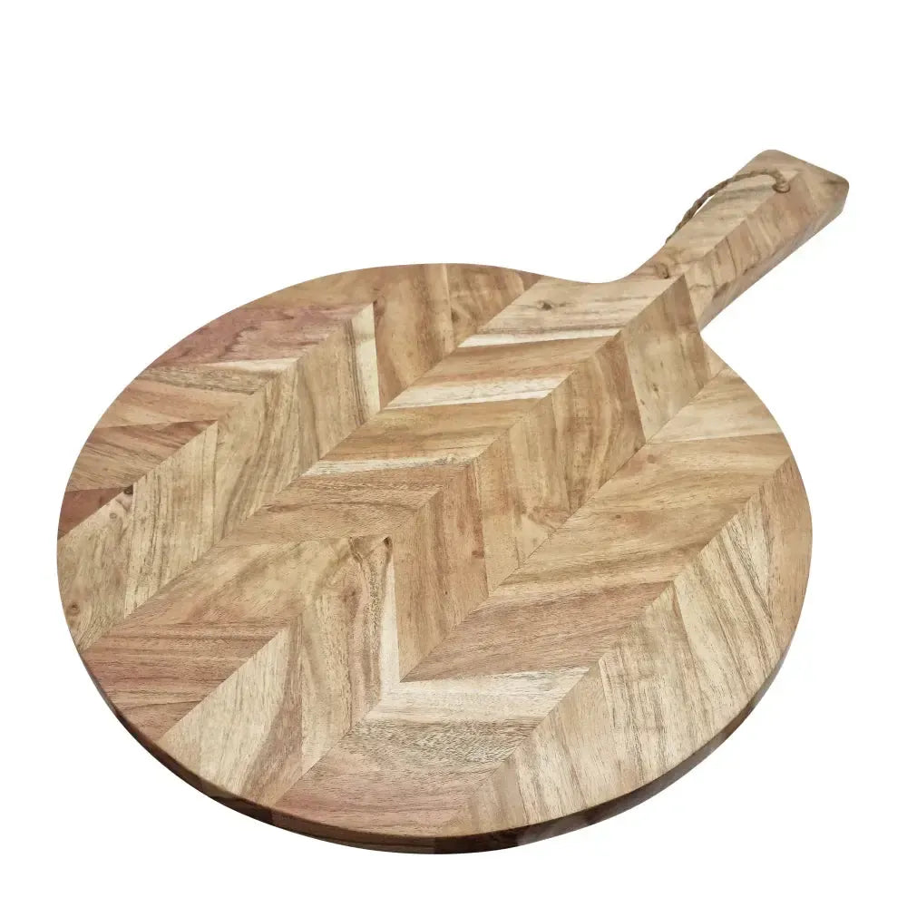 Tyrone Serving Board Round 50x34cm Natural-Dining & Entertaining-J.elliot-The Bay Room