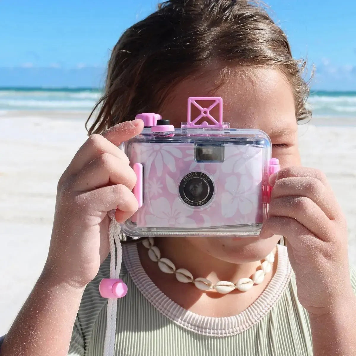 Underwater Camera Stole my Heart Pink Floral-Travel & Outdoors-Sunny Life-The Bay Room