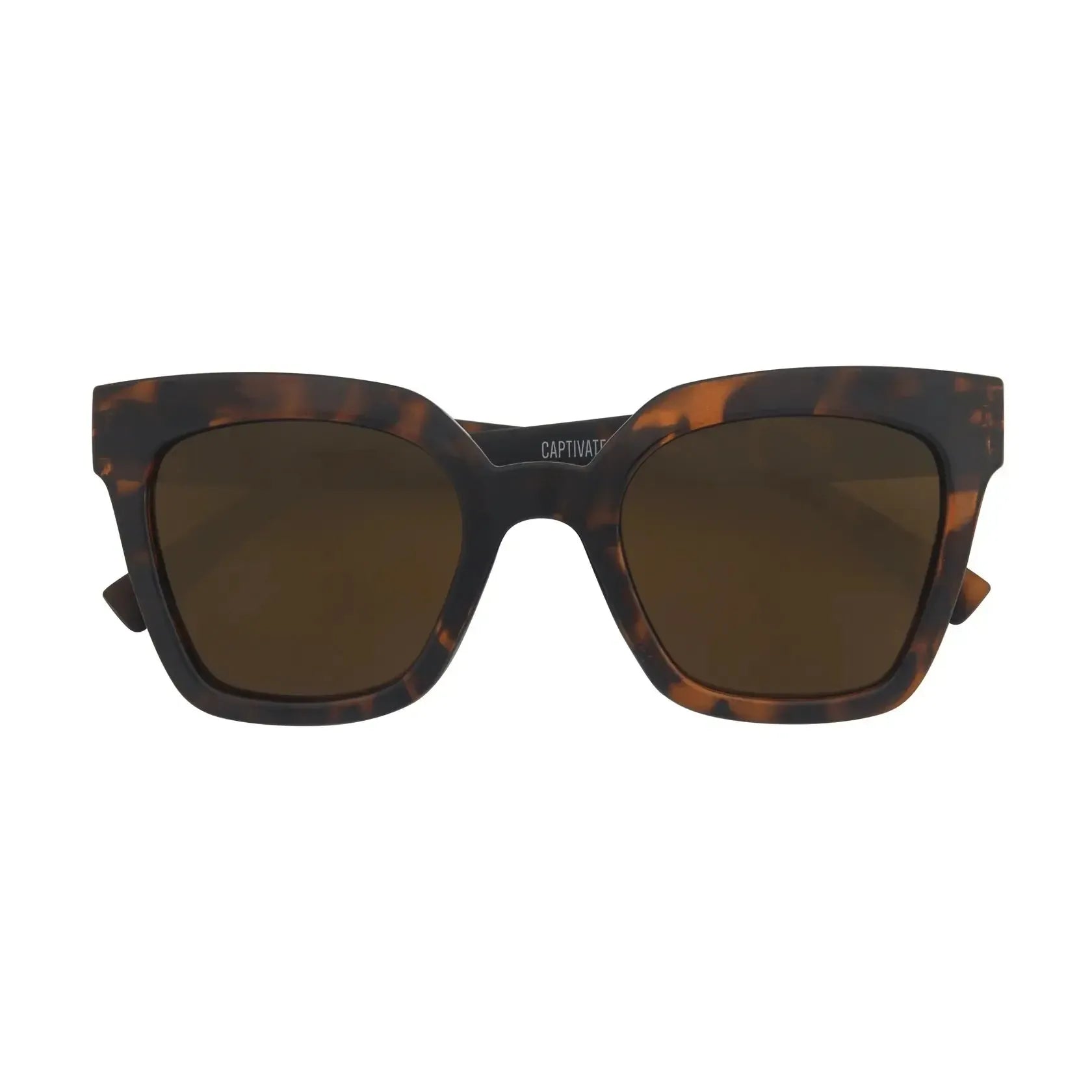 Valentina Sunglasses - Tortoiseshell-Headwear & Sunglasses-Captivated Soul-The Bay Room