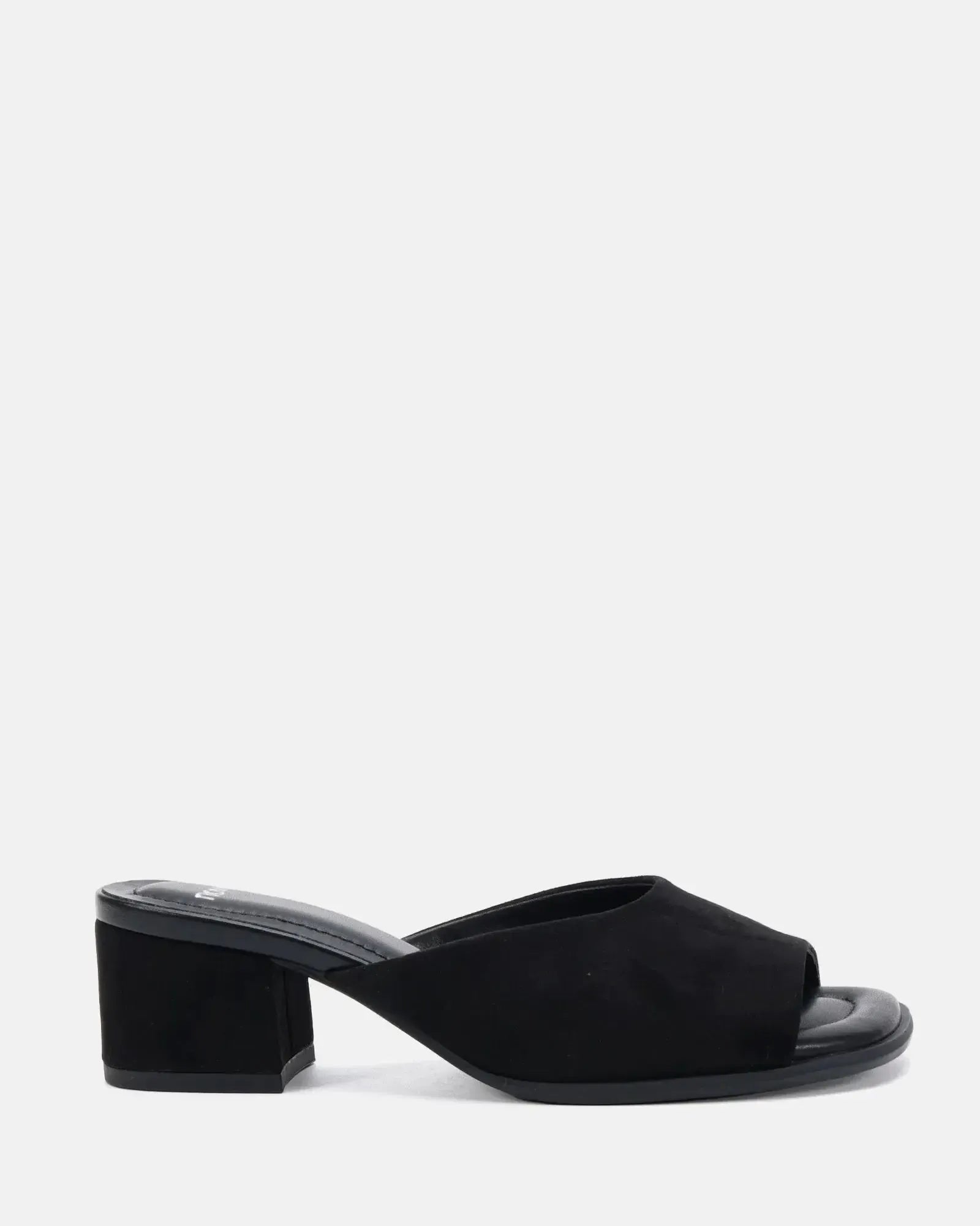Vallie Black Suede-Footwear-Novo-The Bay Room