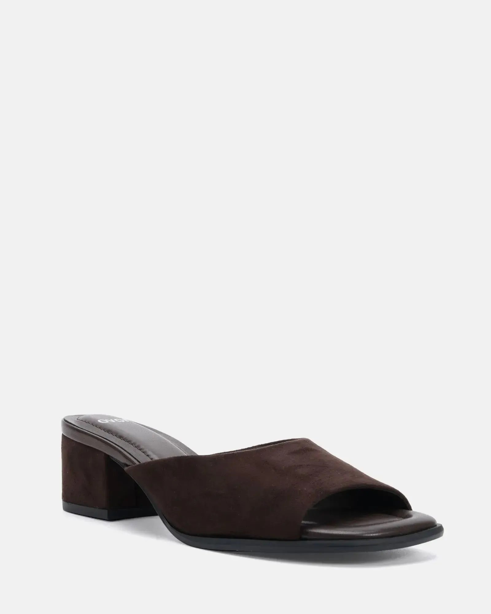 Vallie Espresso Suede-Footwear-Novo-The Bay Room