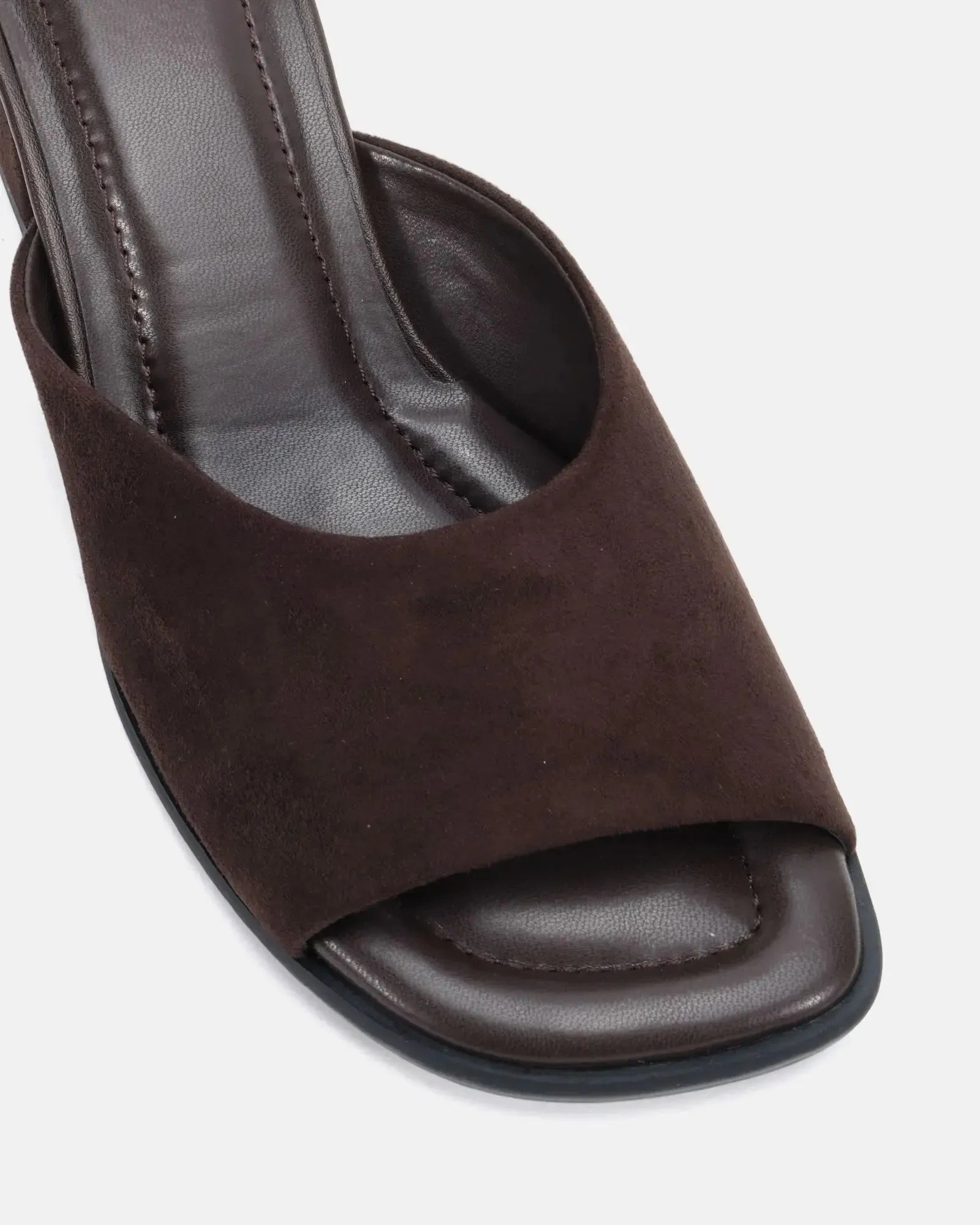 Vallie Espresso Suede-Footwear-Novo-The Bay Room