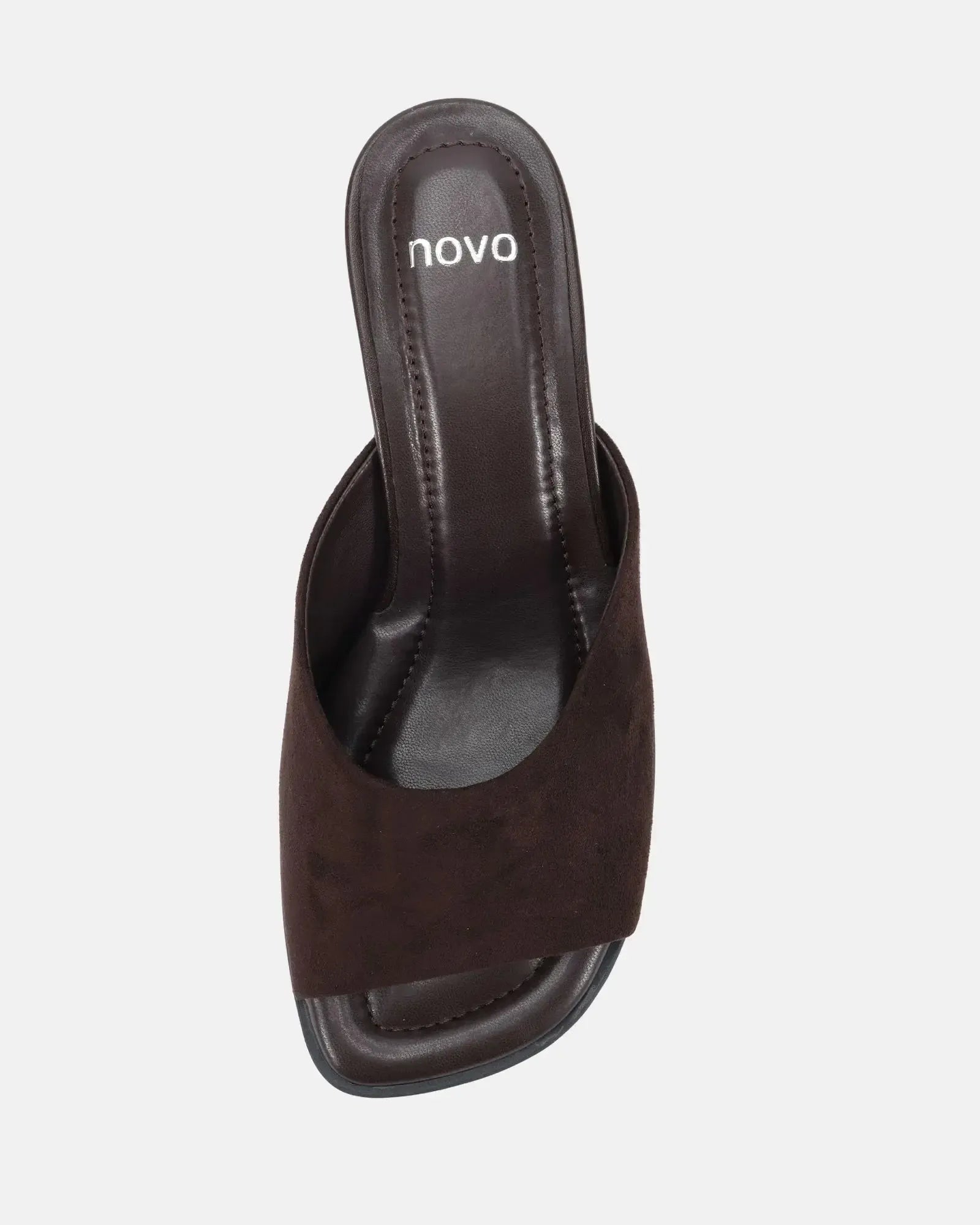 Vallie Espresso Suede-Footwear-Novo-The Bay Room