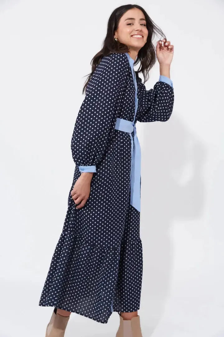 Vanuatu Dress - Navy-Dresses-Haven-The Bay Room