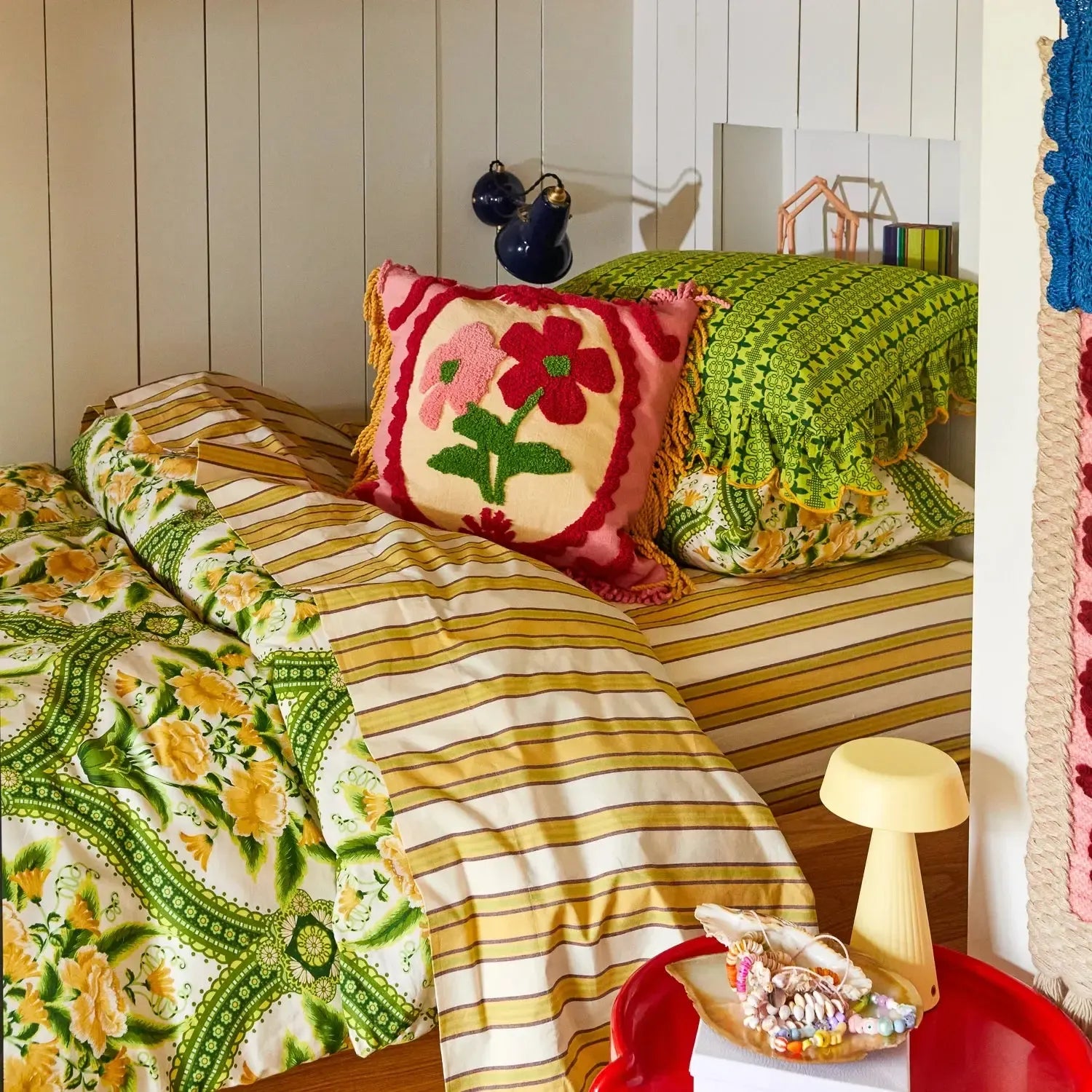 Venessia Tufted Cushion-Soft Furnishings-Sage & Clare-The Bay Room