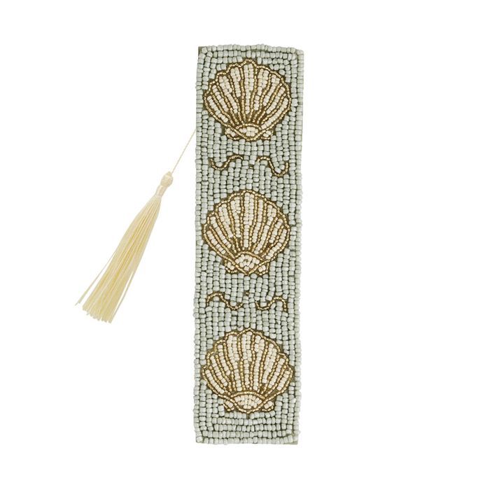 Venus Beaded Bookmark 5x20cm Seafoam-Journals, Books & Calendars-Coast To Coast Home-The Bay Room