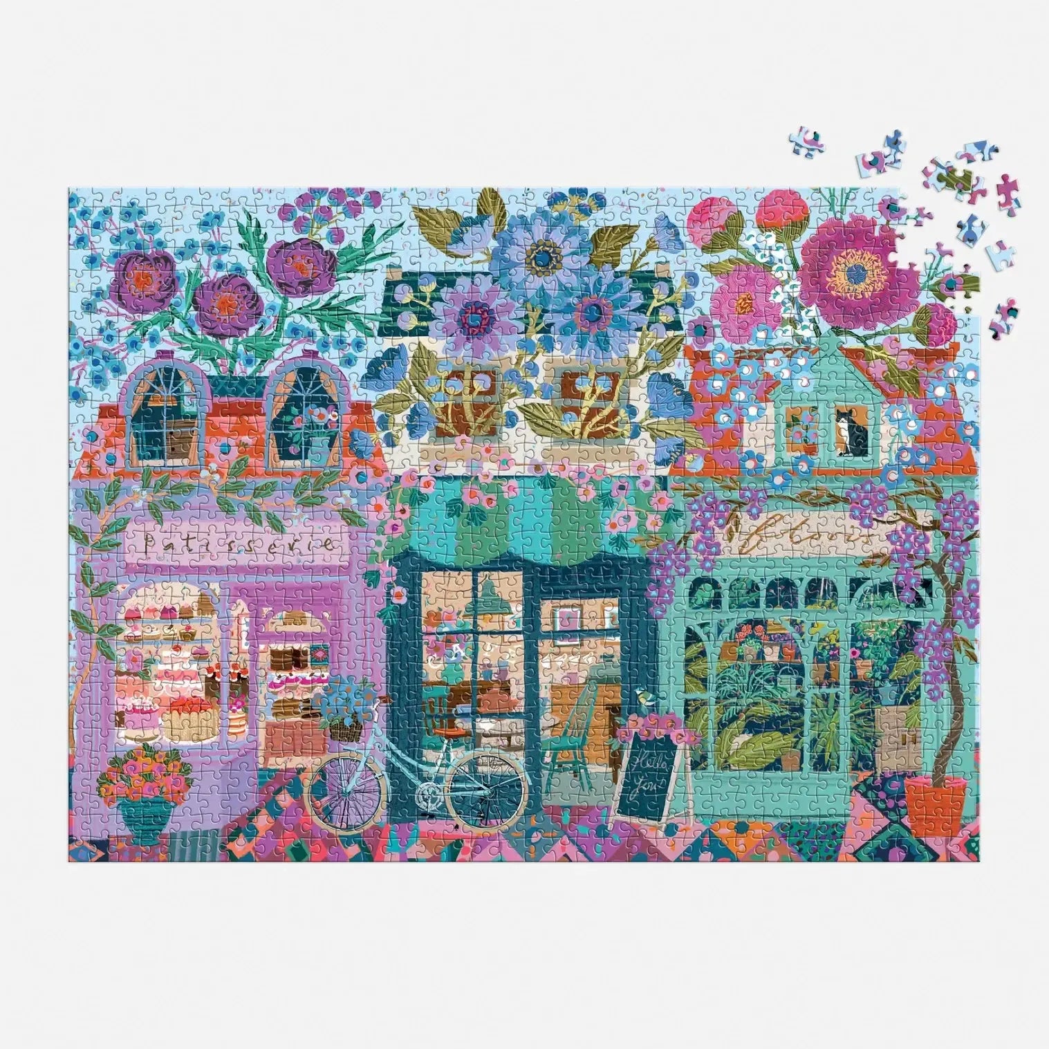 Victoria Ball Open For Blossoms Puzzle 1000pc-Fun & Games-Galison-The Bay Room
