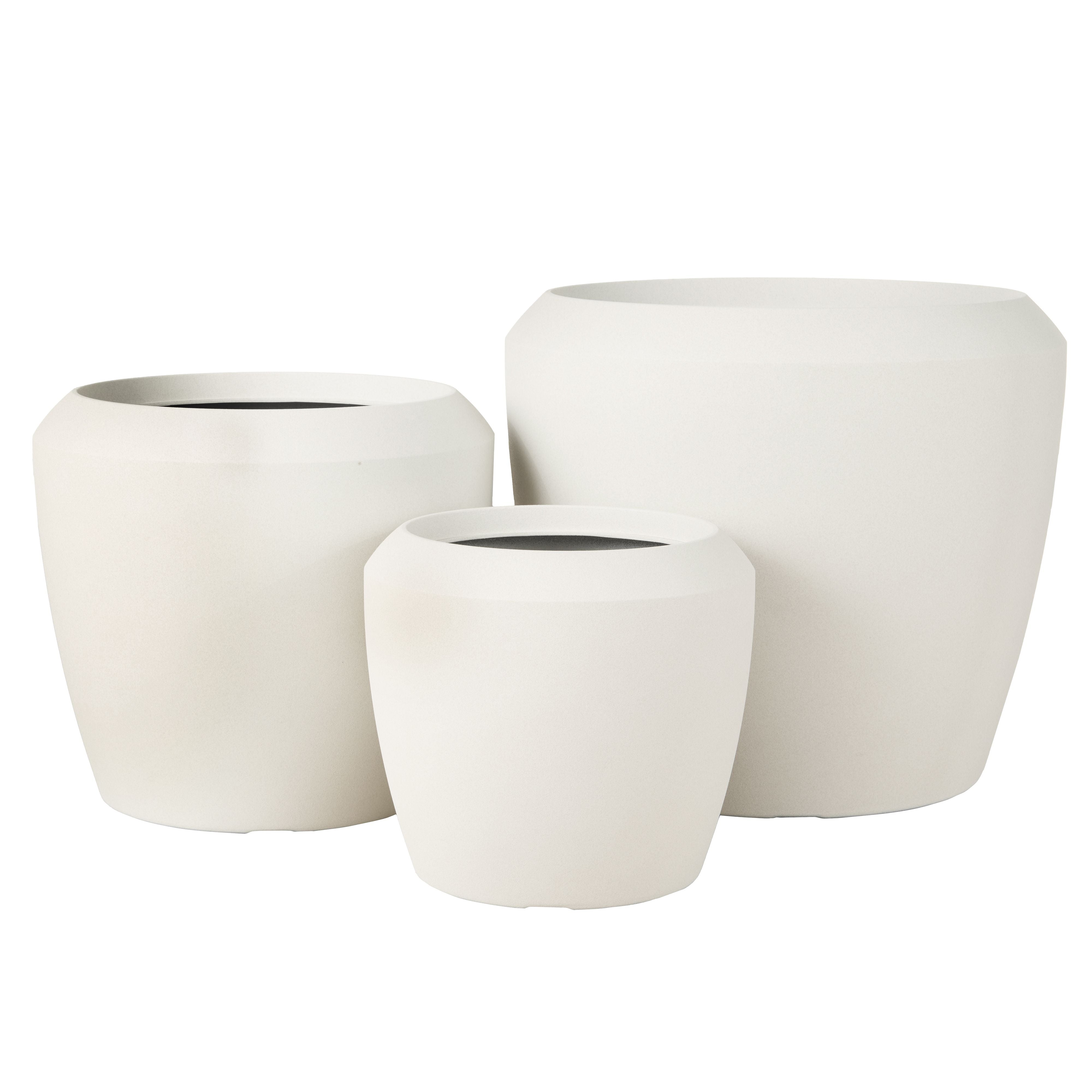 Vienna Planter - White-Pots, Planters & Vases-Rogue Home-The Bay Room