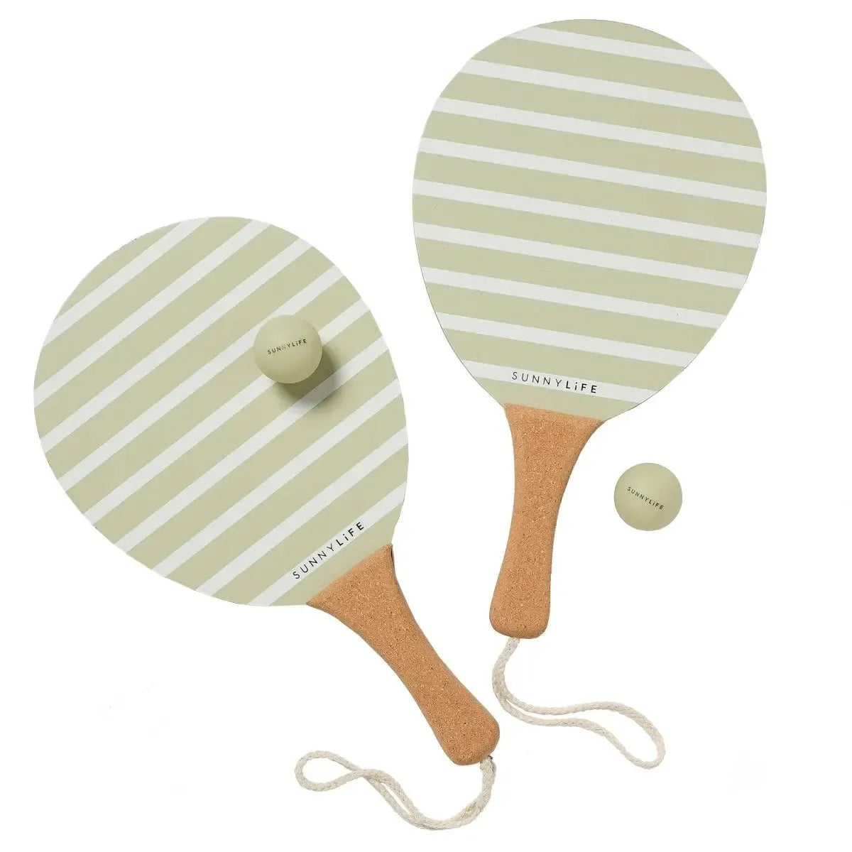 Vintage Beach Paddles La Palma Sage Stripe-Travel & Outdoors-Sunny Life-The Bay Room