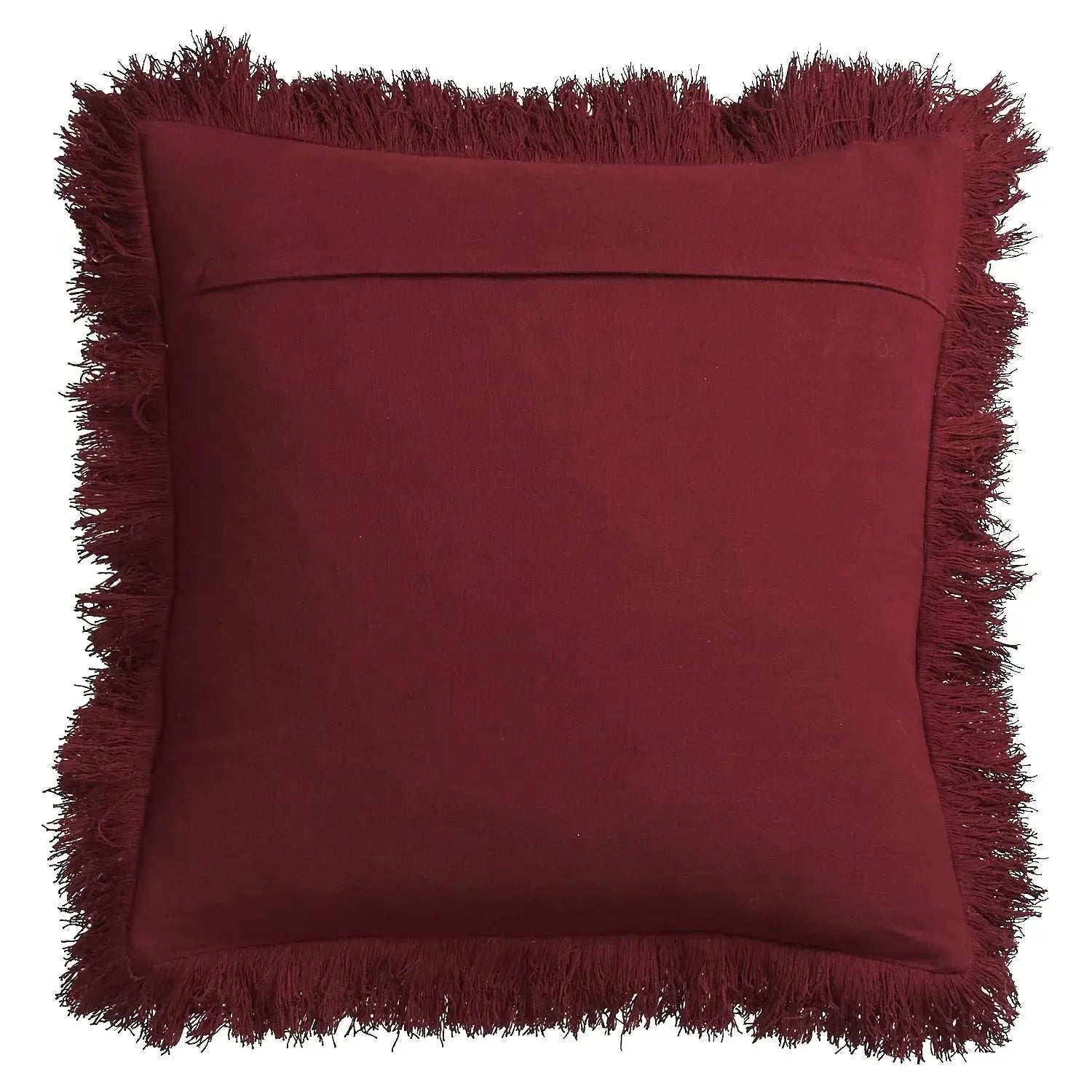 Vivi Appliqué Cushion - Rosewood-Soft Furnishings-Sage & Clare-The Bay Room
