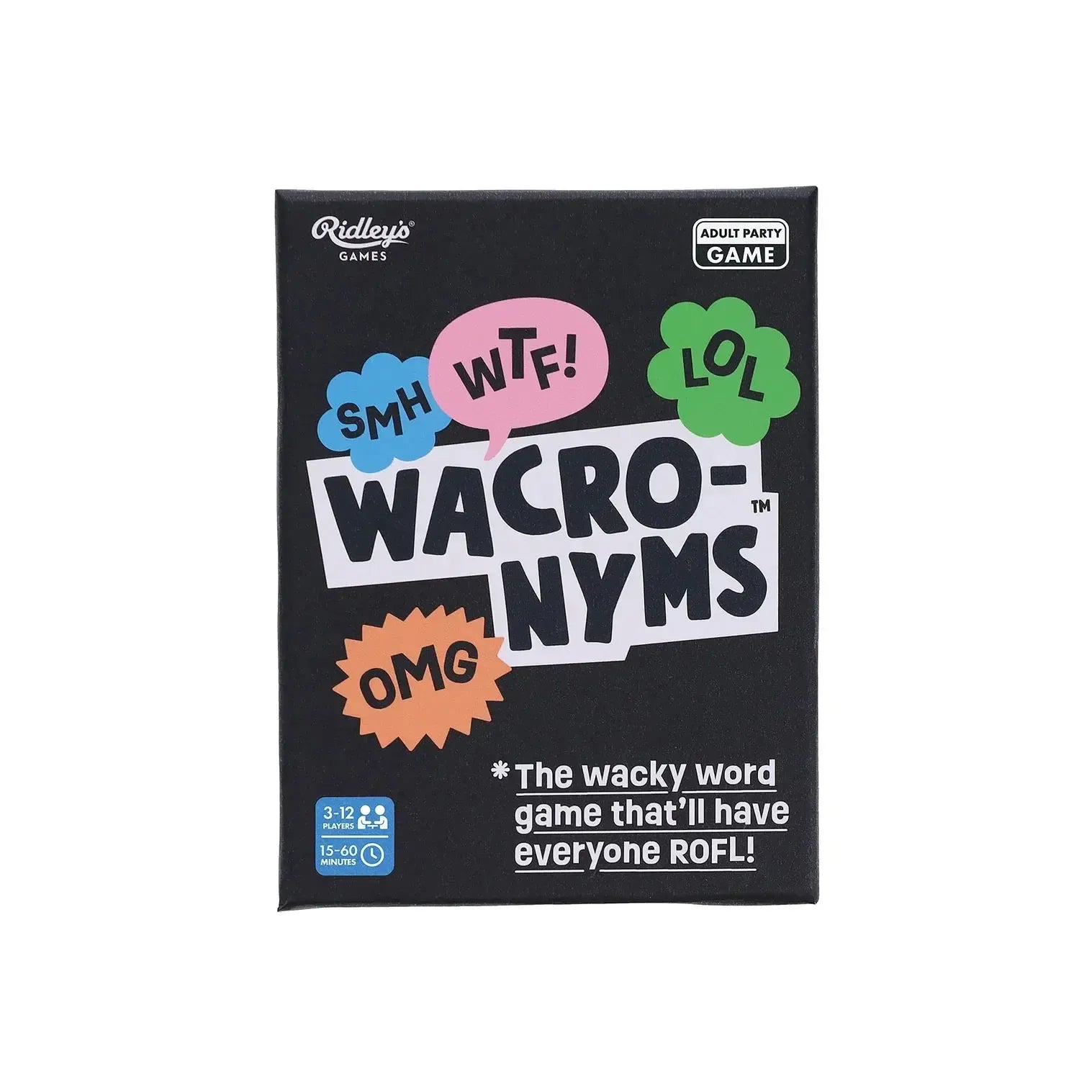 Wacronyms-Fun & Games-Ridley's-The Bay Room