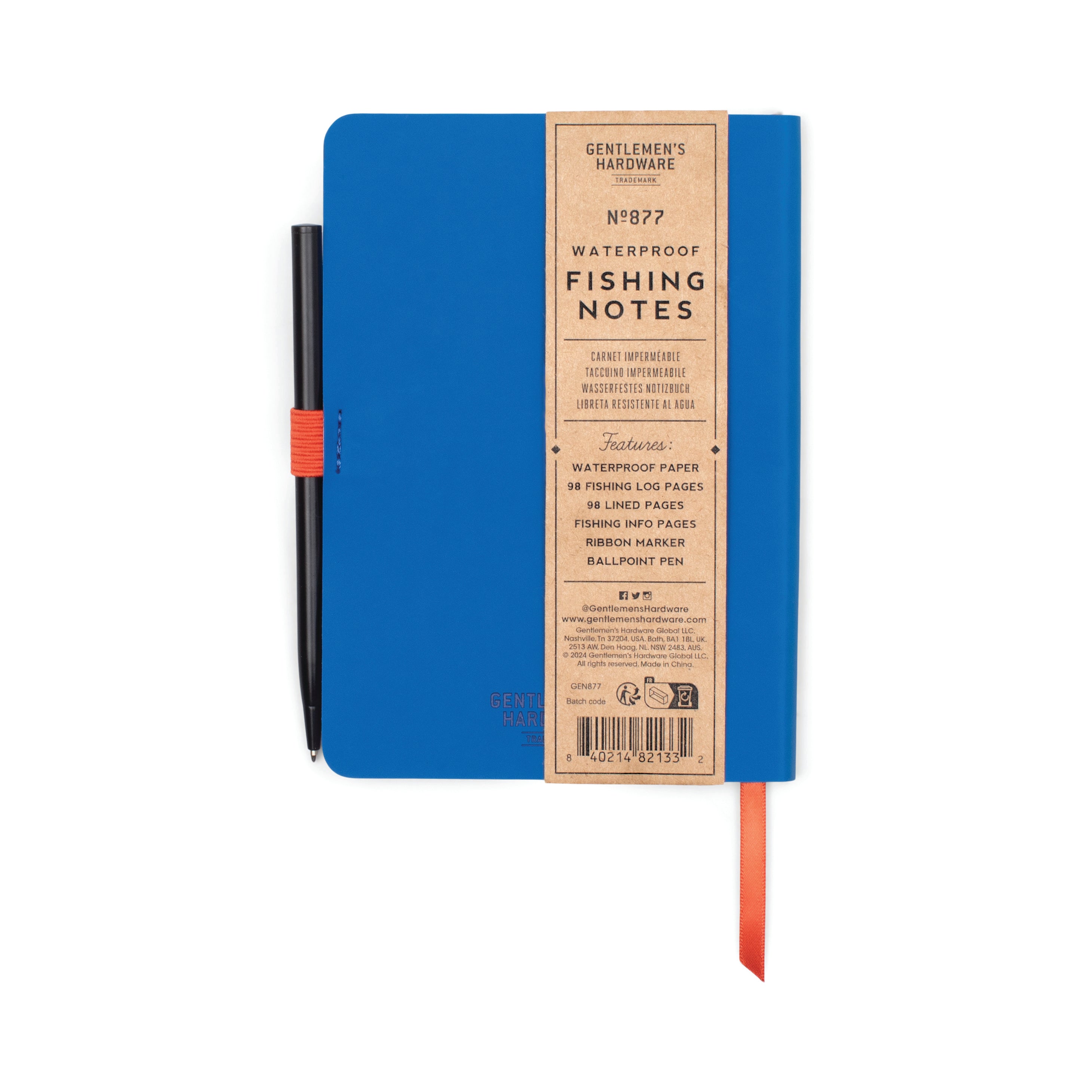 Waterproof Fishing Notebook-Travel & Outdoors-Gentlemen's Hardware-The Bay Room