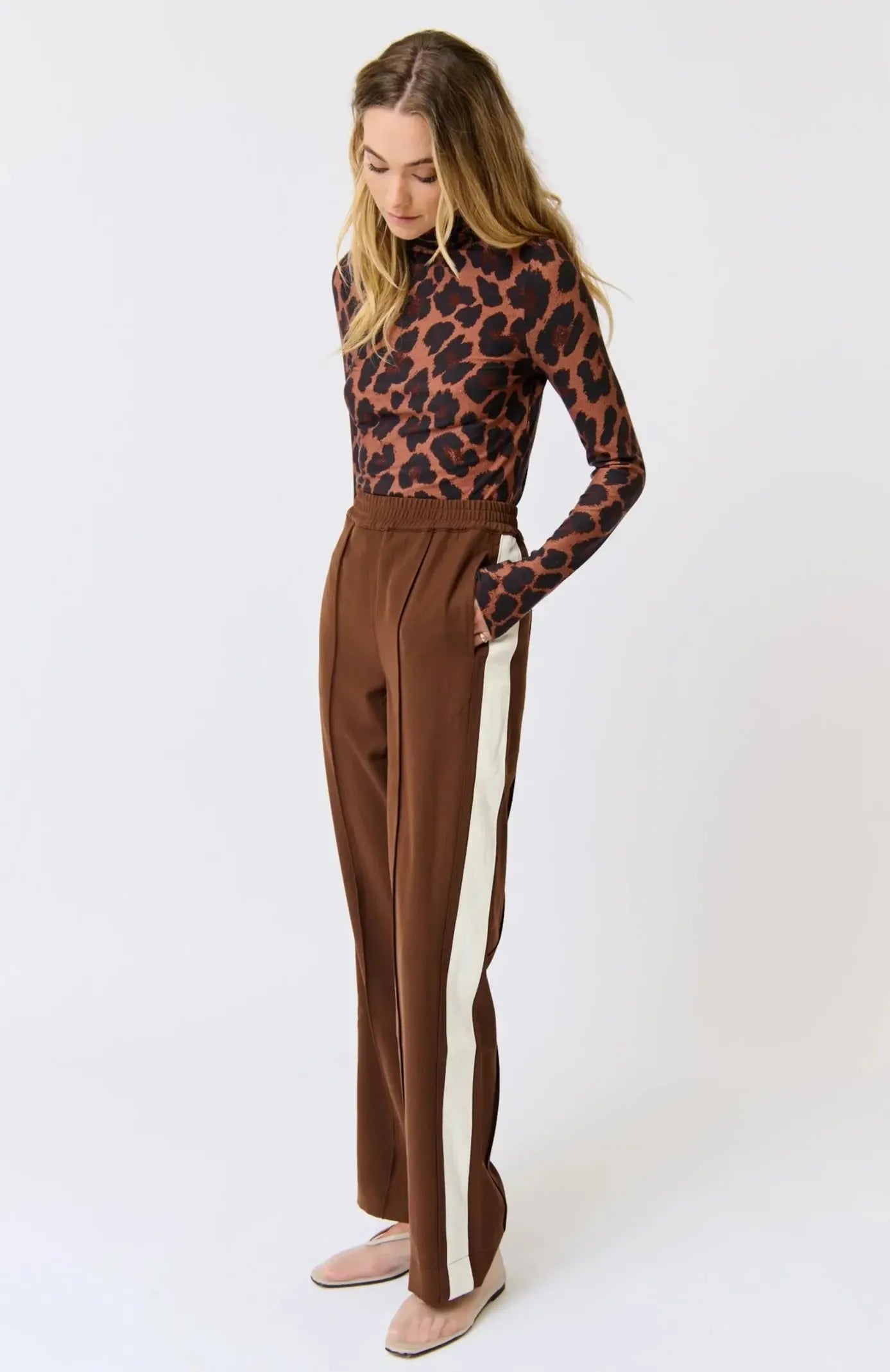 Weston Pant - Coco-Pants-Cartel & Willow-The Bay Room