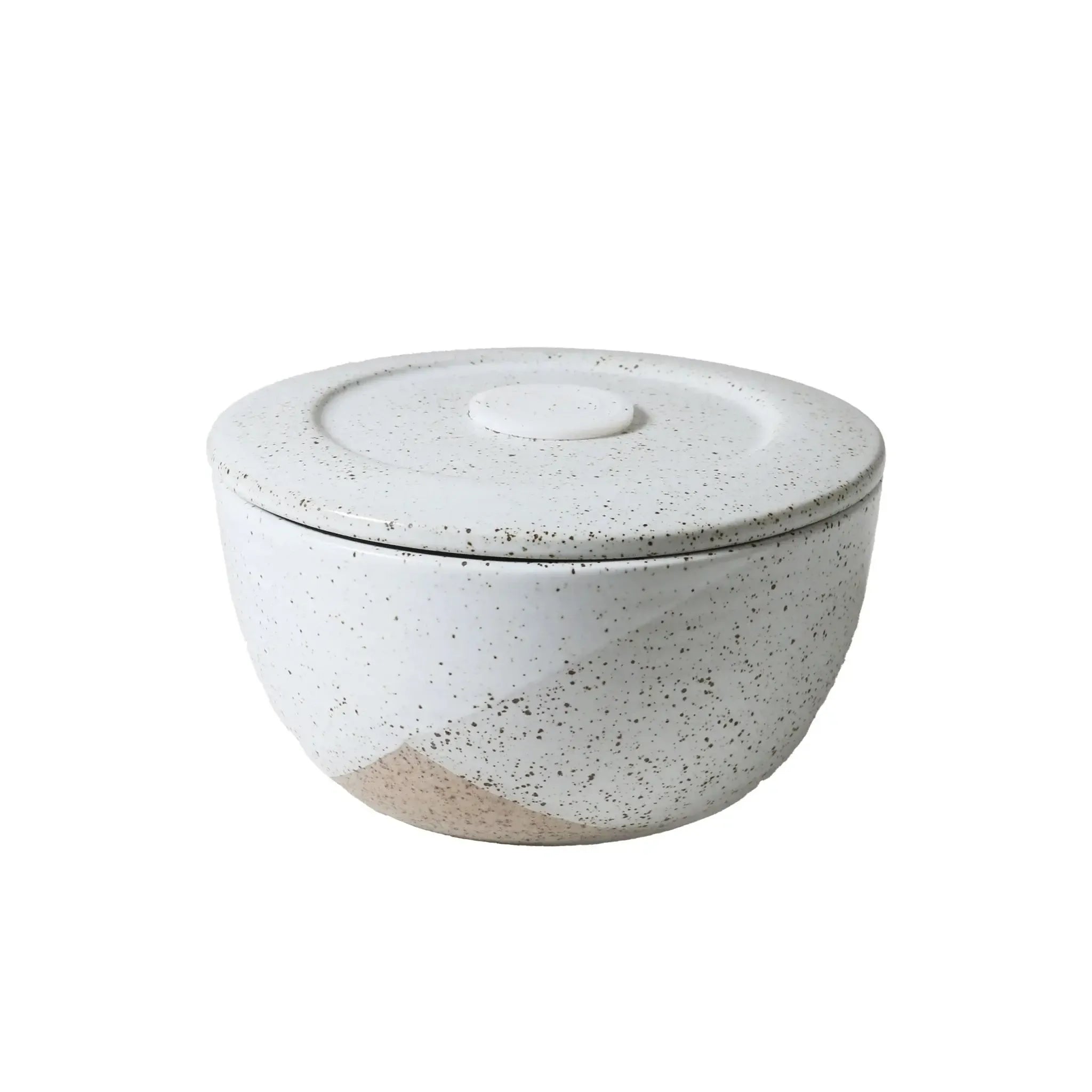 White Speckle Set of 2 360ml Containers / The Wanderer-Dining & Entertaining-Robert Gordon-The Bay Room