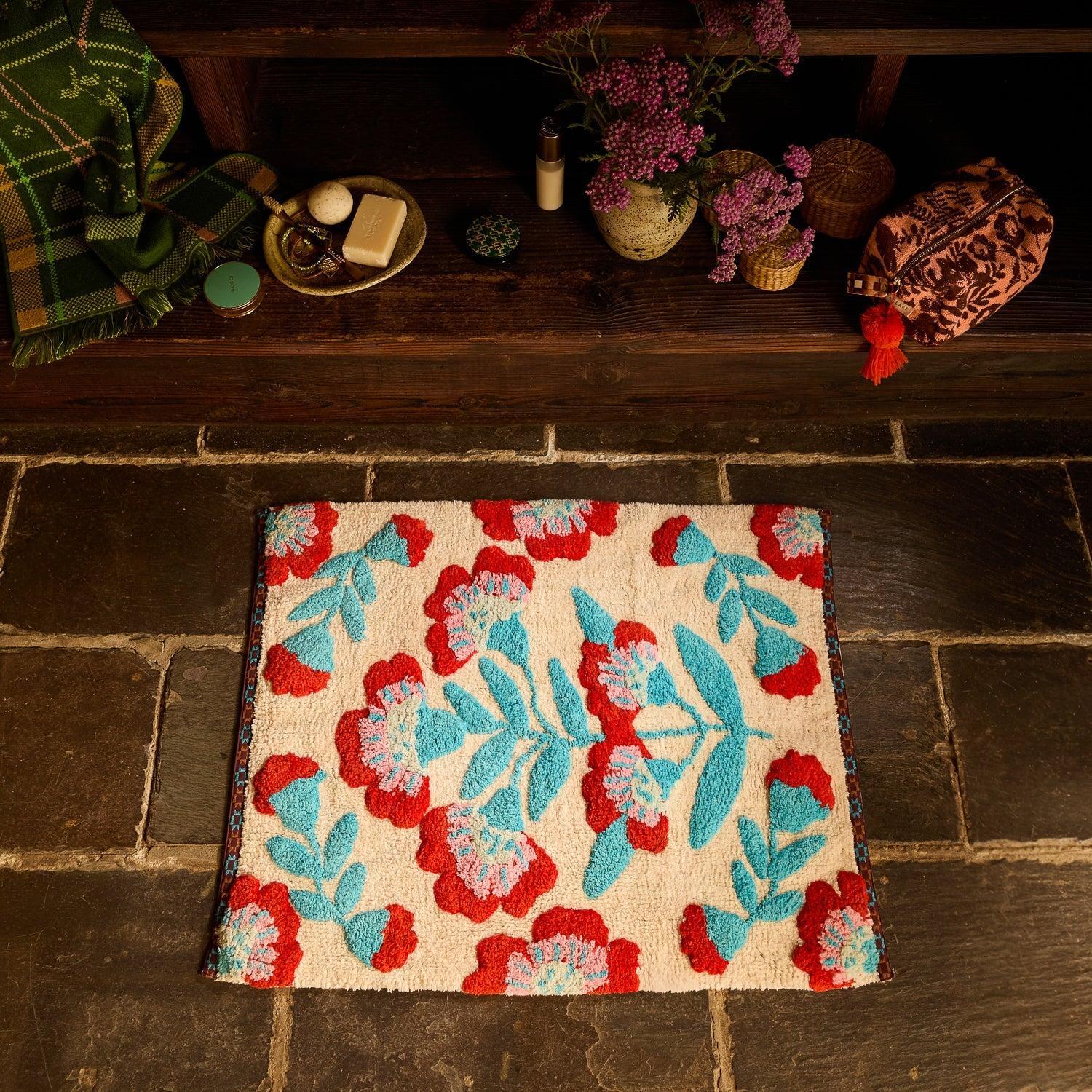 Winona Bath Mat - Moonlight-Dining & Entertaining-Sage & Clare-The Bay Room