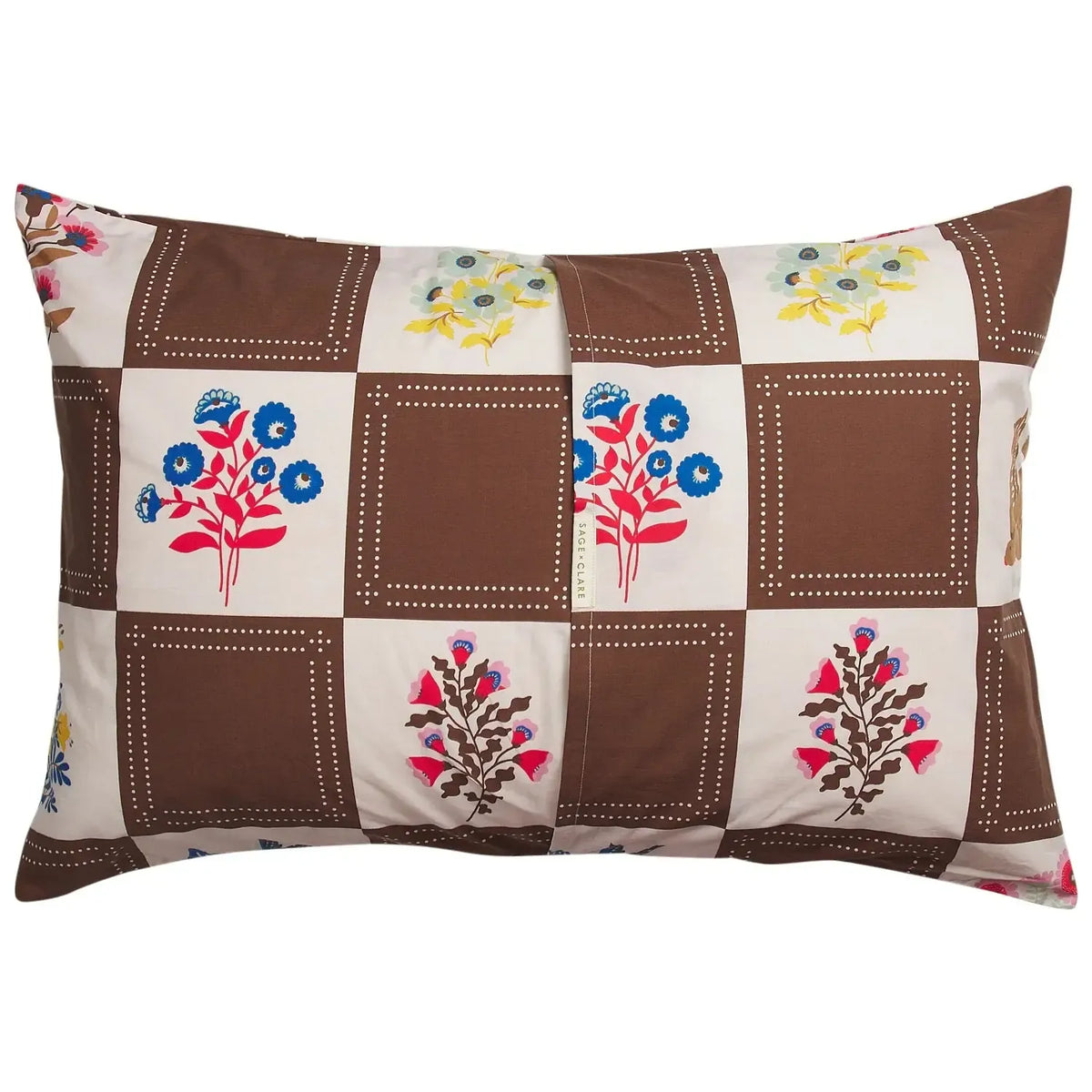 Winona Cotton Pillowcase Set-Soft Furnishings-Sage & Clare-The Bay Room