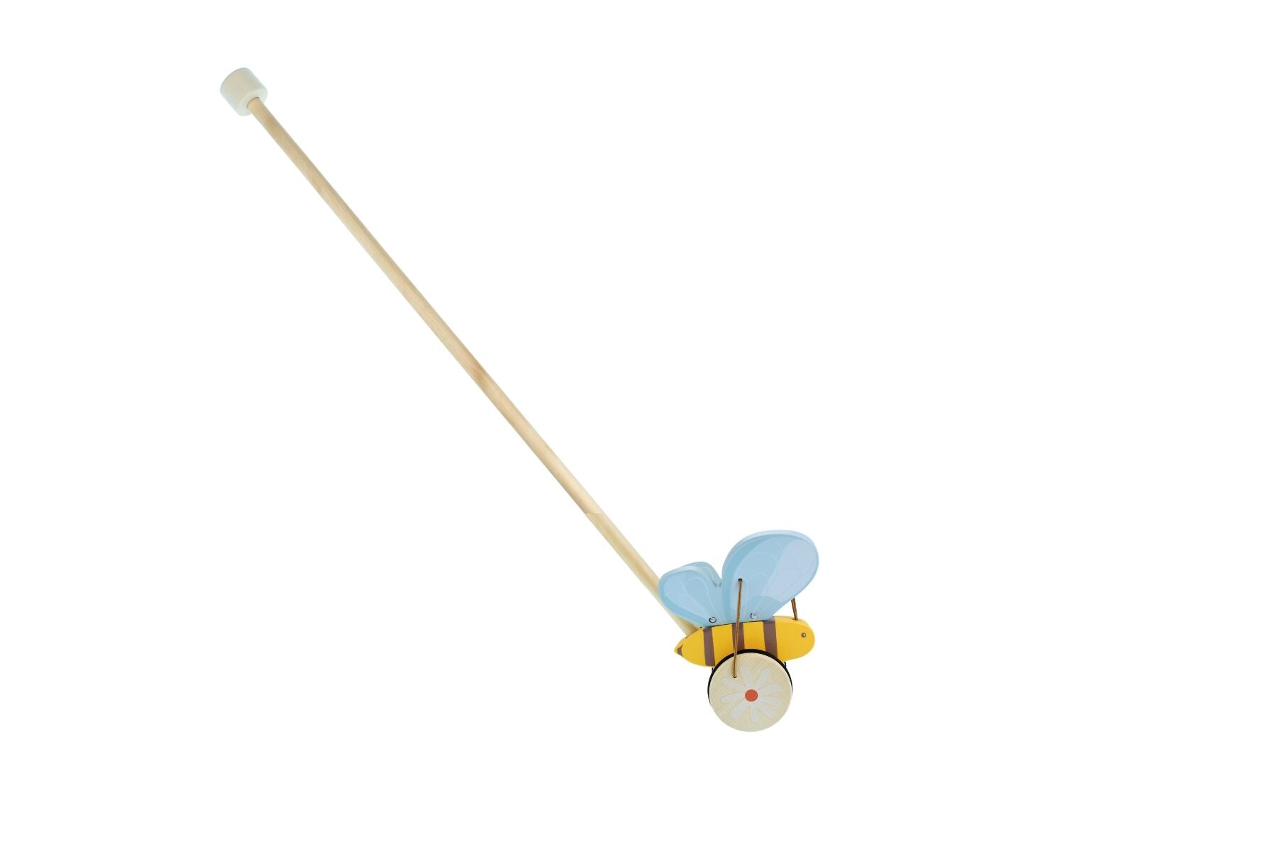 Wooden Bee Push Along-Toys-Eleganter-The Bay Room